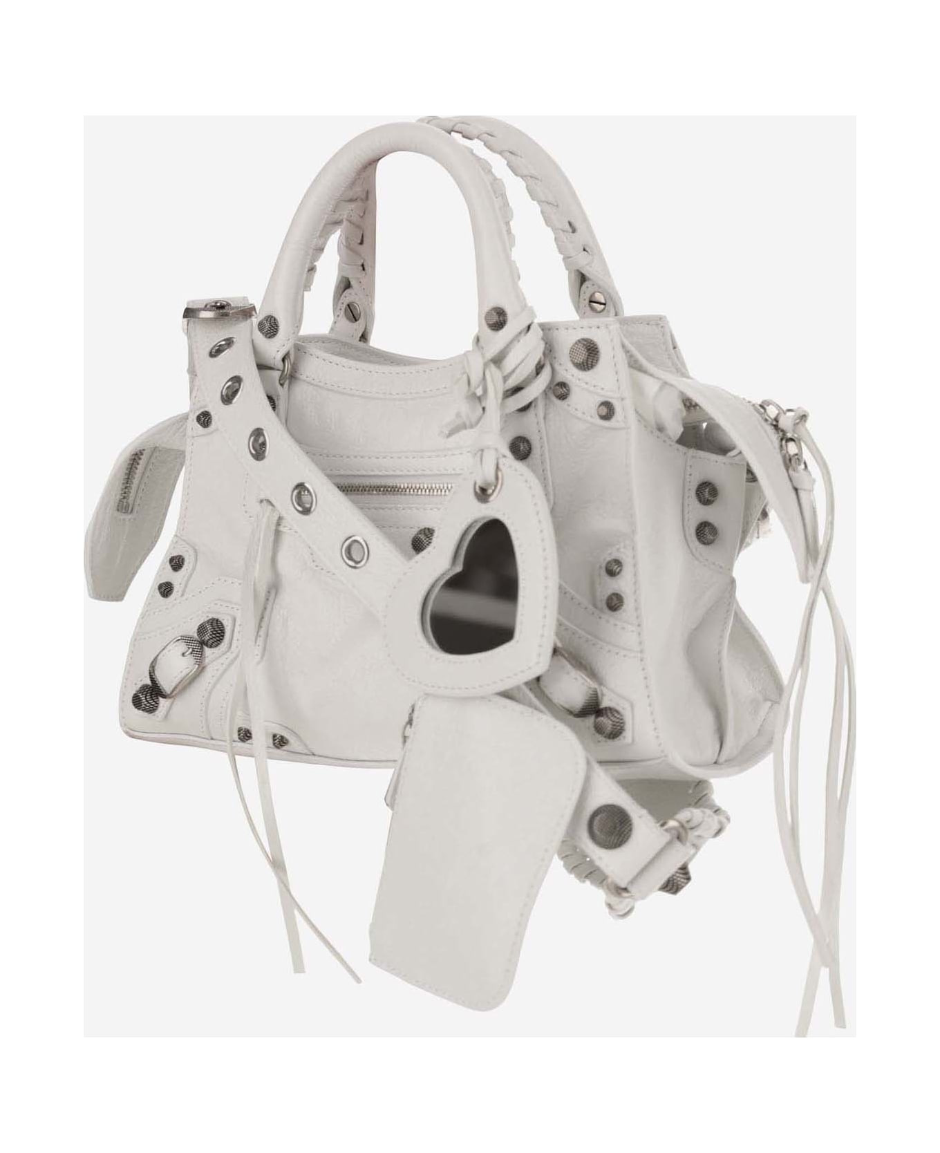 Balenciaga Neo Cagole Xs Bag - White トラベルバッグ