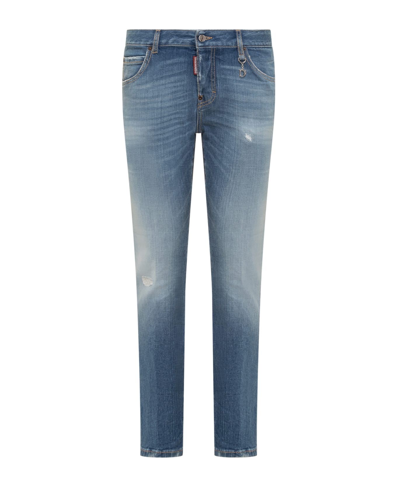 Dsquared2 Stretch-cotton Denim Jeans - NAVY BLUE