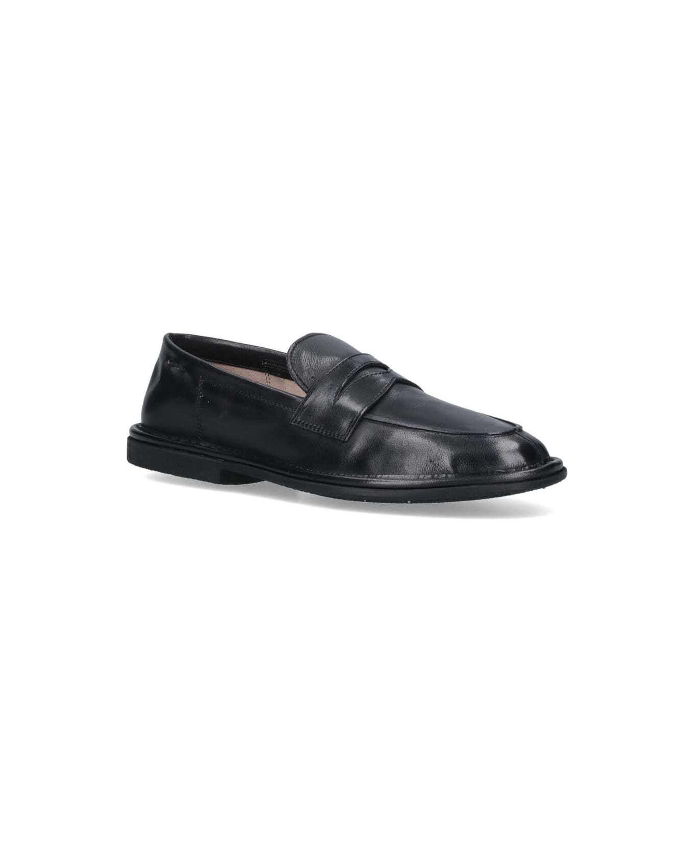 Alexander Hotto Leather Loafers - Black  