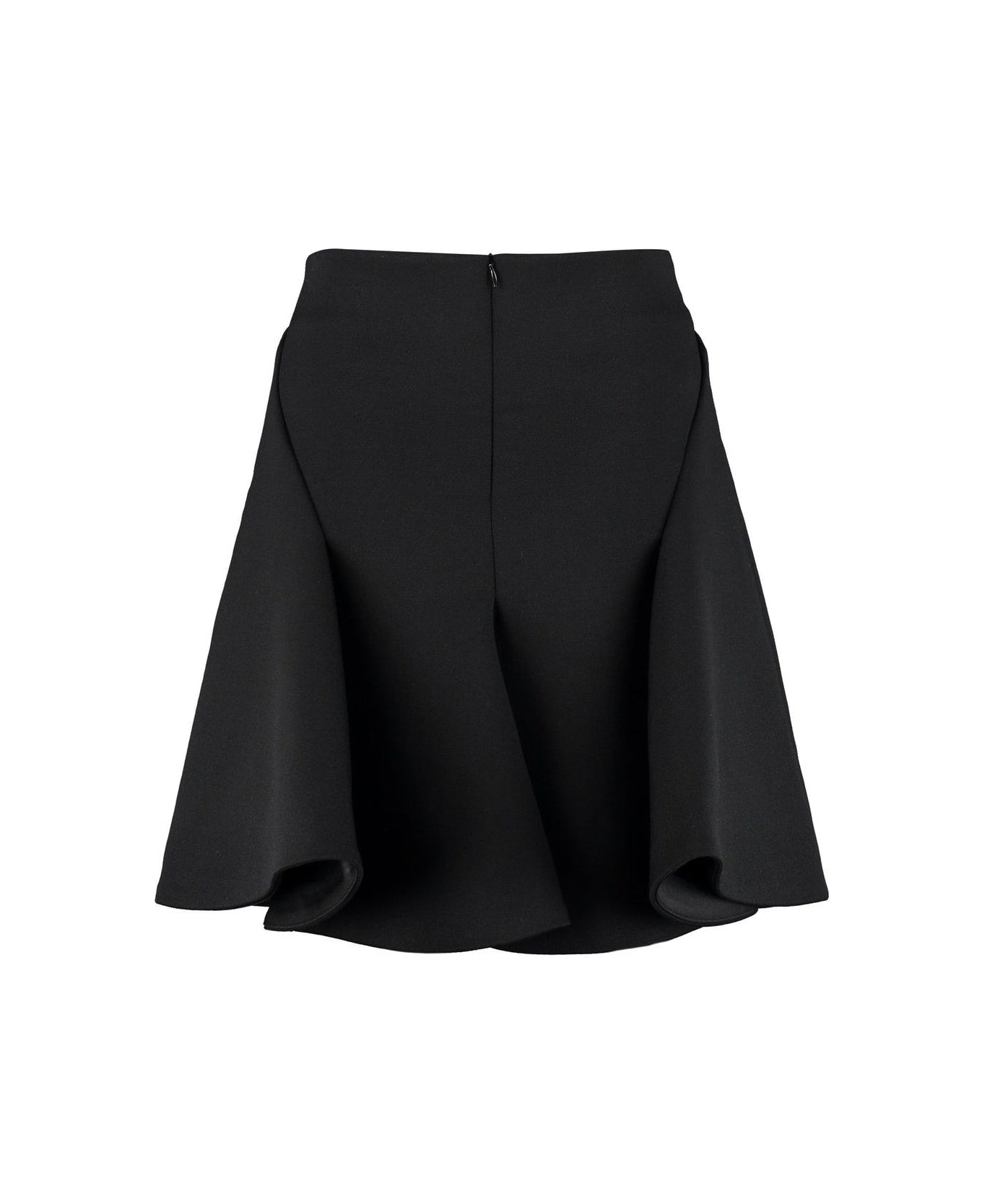 Bottega Veneta A-line Mini Skirt - BLACK スカート