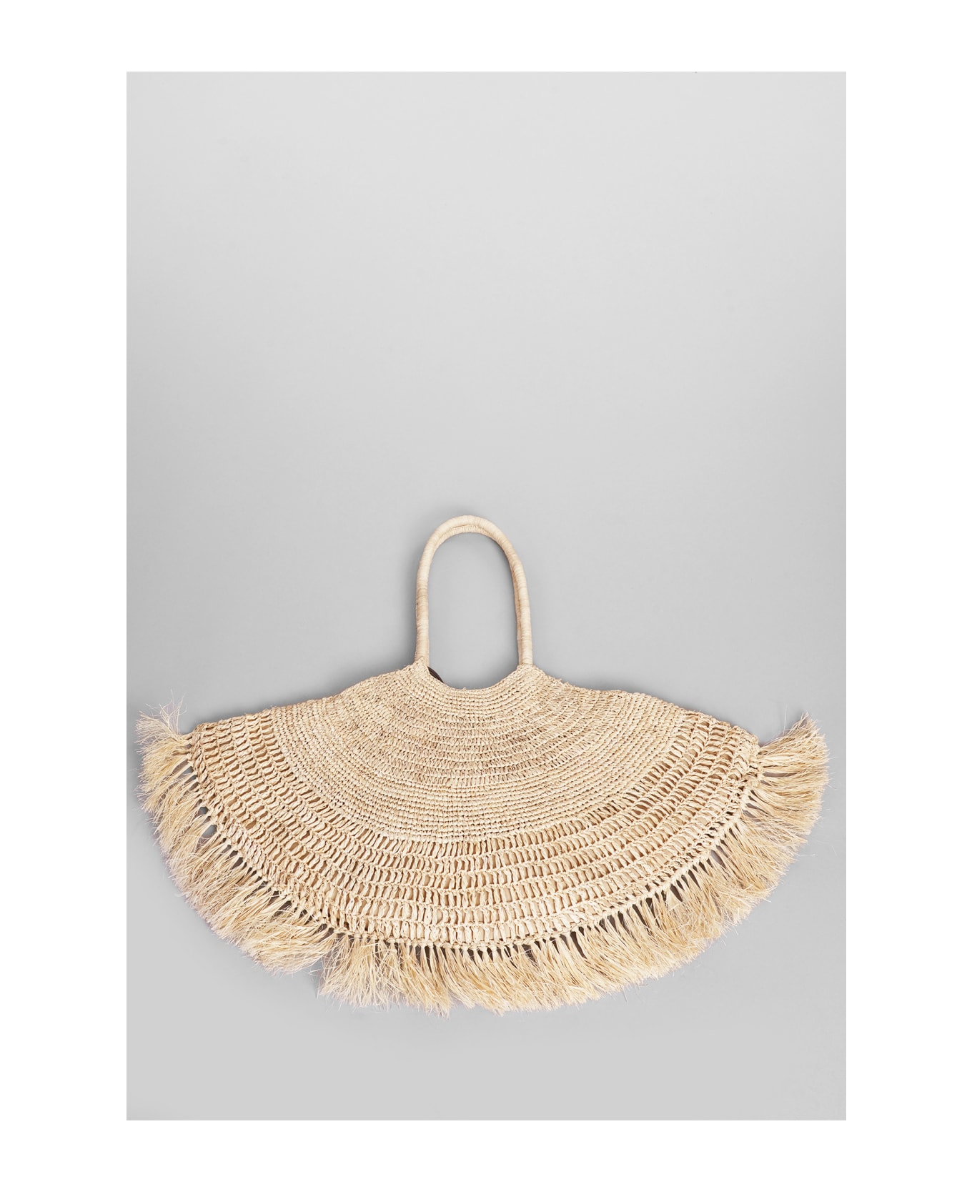 Cult Gaia Lucia Tote In Beige Wool And Polyamide Tote - NATURAL