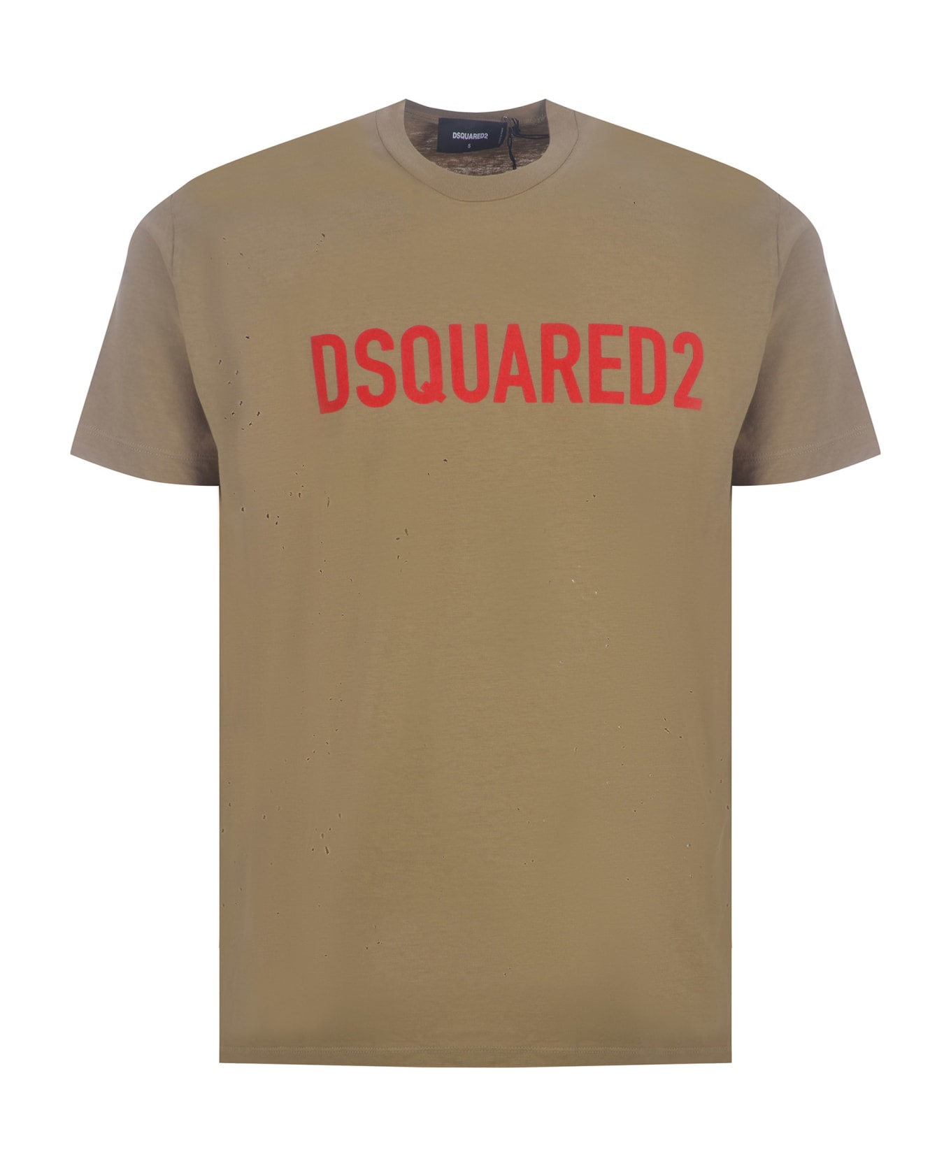 Dsquared2 T-shirt Dsquared2 In Cotton - Kaki