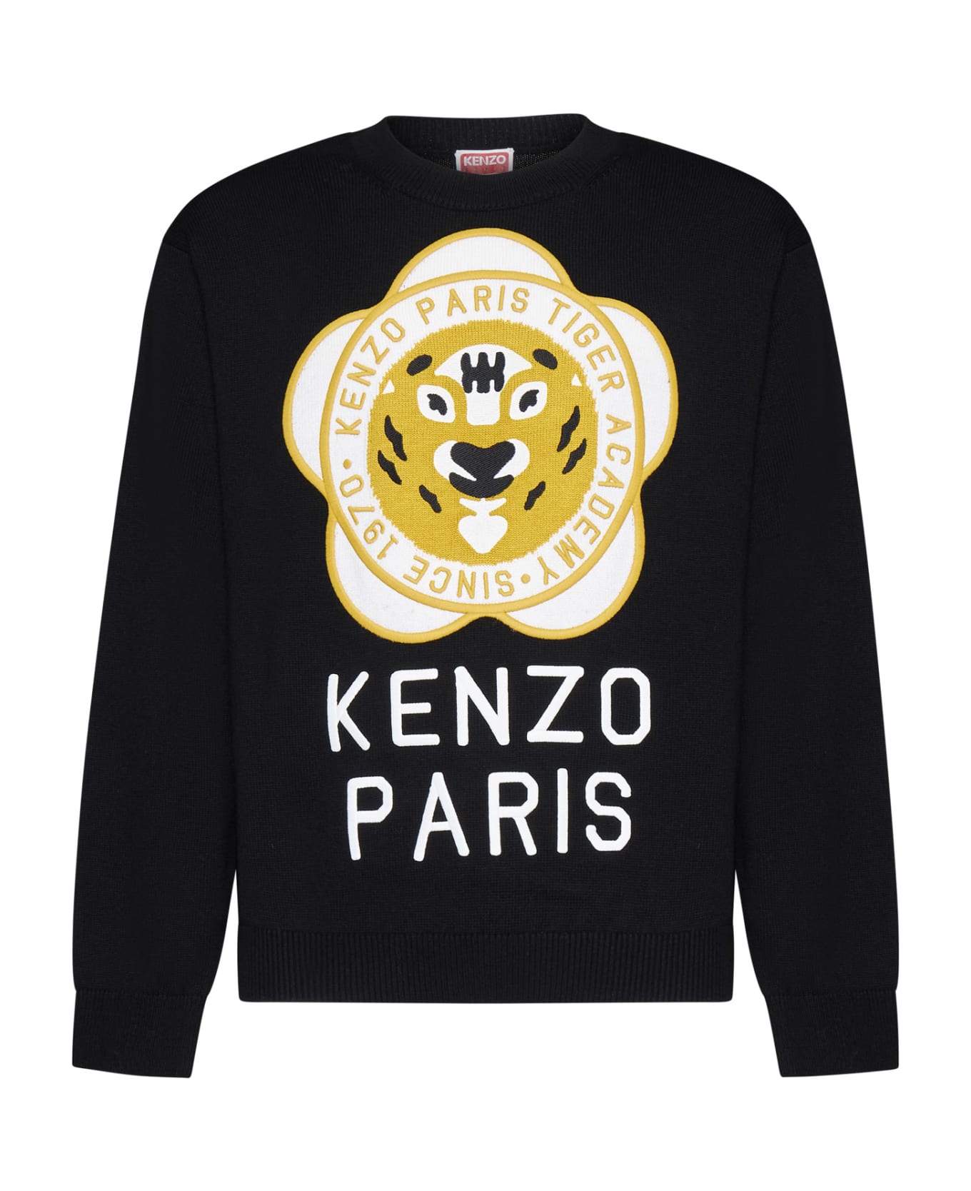 Kenzo Tiger Academy Sweater - BLACK