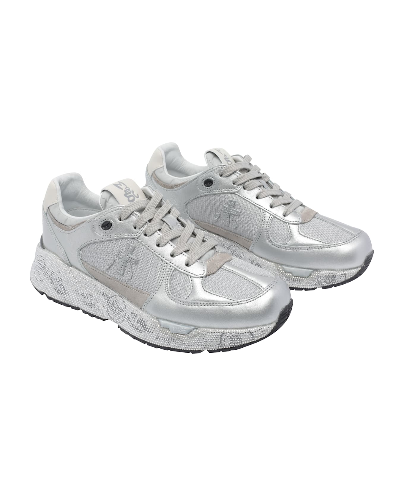 Premiata Mased Sneakers - Silver