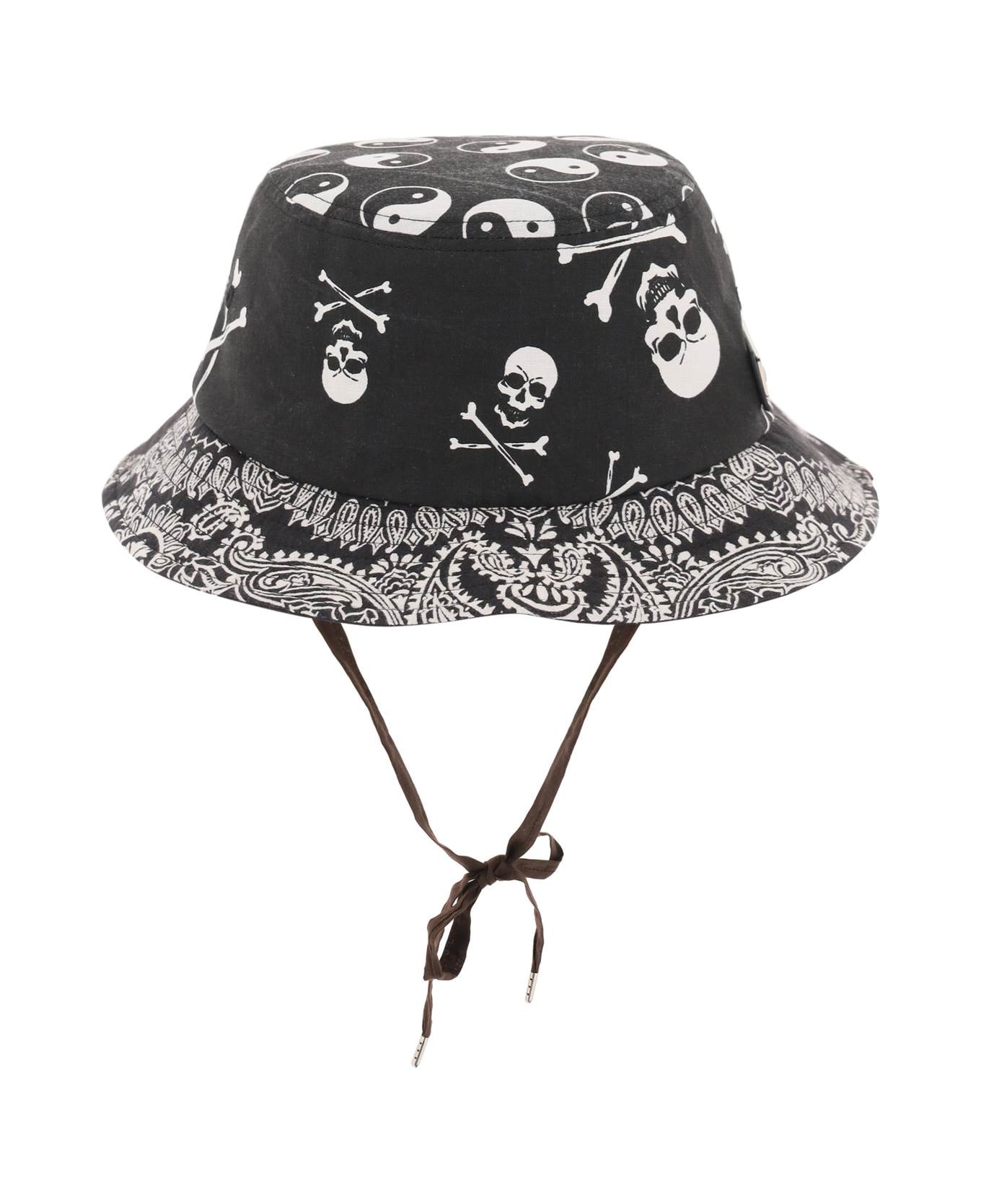 Children of the Discordance Bandana Bucket Hat - BLACK (Black)