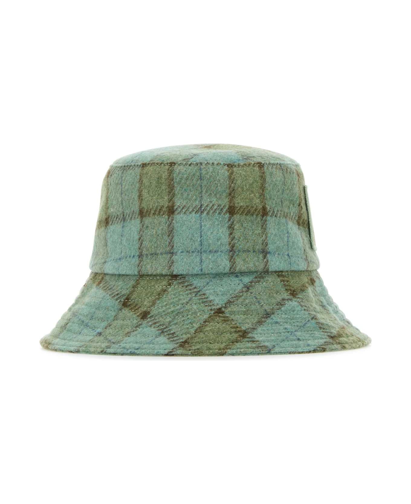 Helen Kaminski Embroidered Wool Blend Clarion Bucket Hat - ALPINECHECK