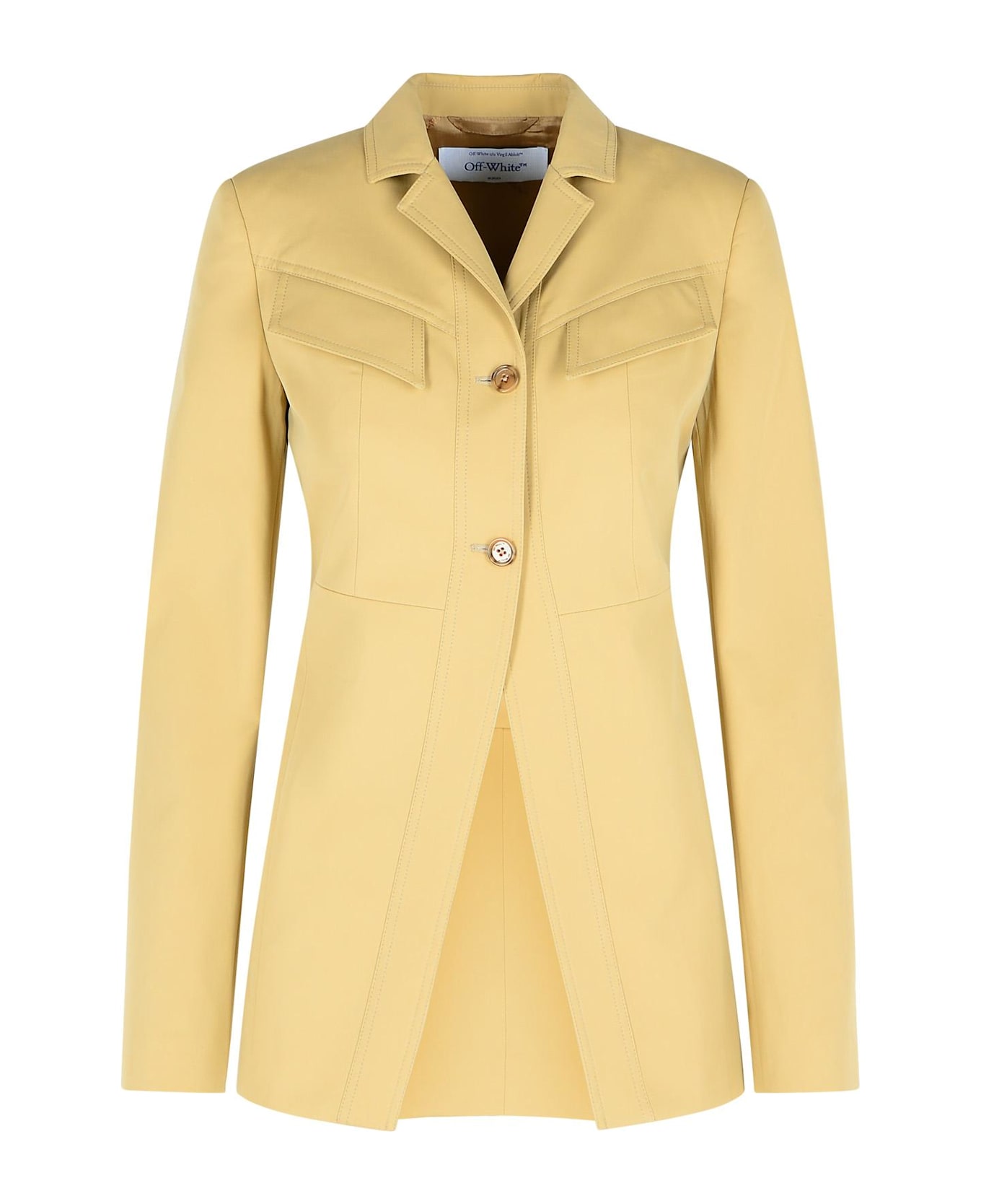 Off-White 
toybox
 Beige Cotton Jacket - Beige