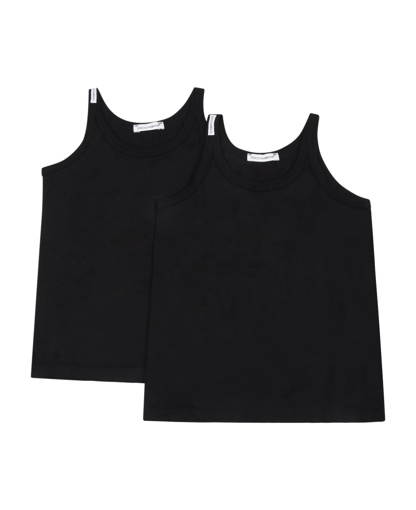 Dolce & Gabbana Black Body Set For Boy - Black コート＆ジャケット
