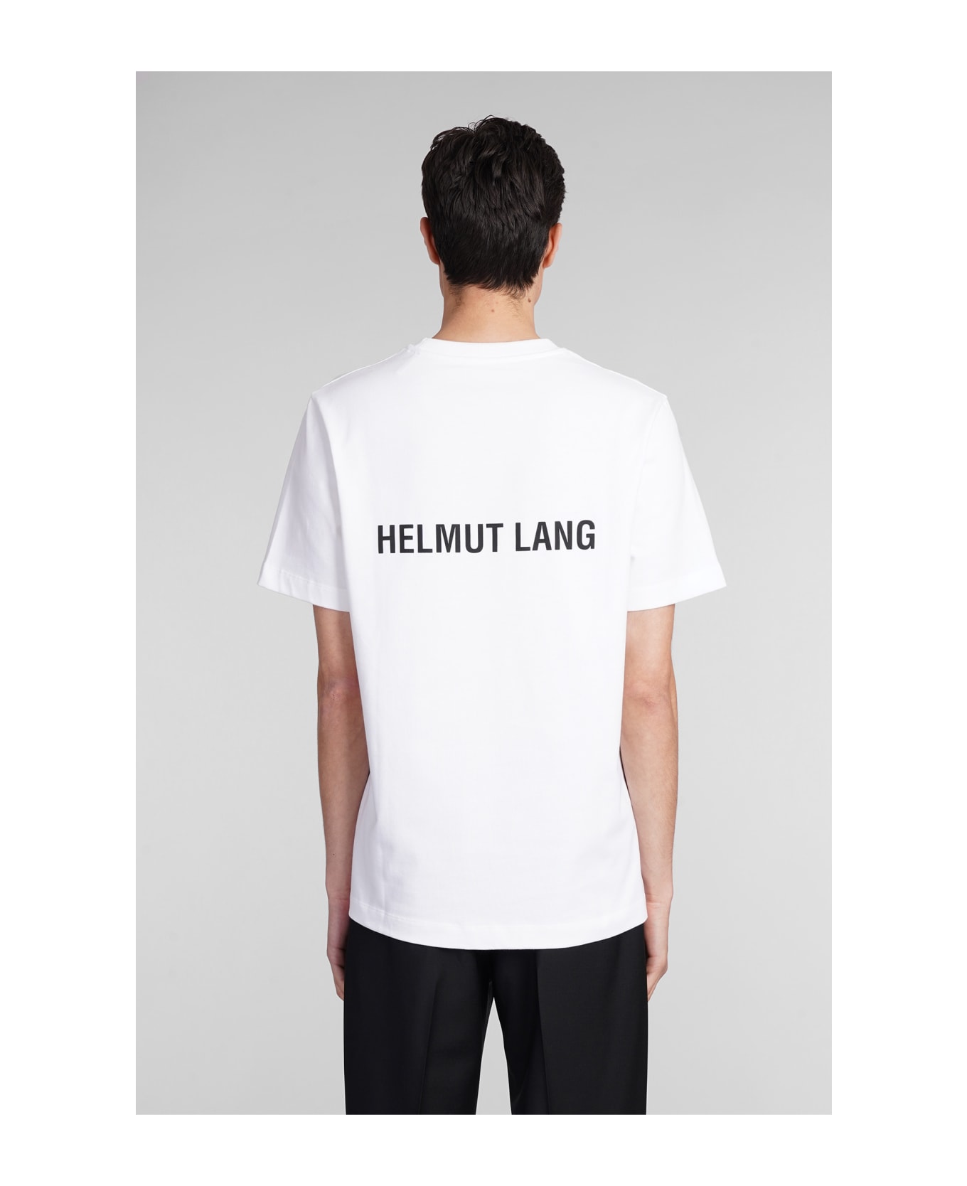Helmut Lang T-shirt In White Cotton - white
