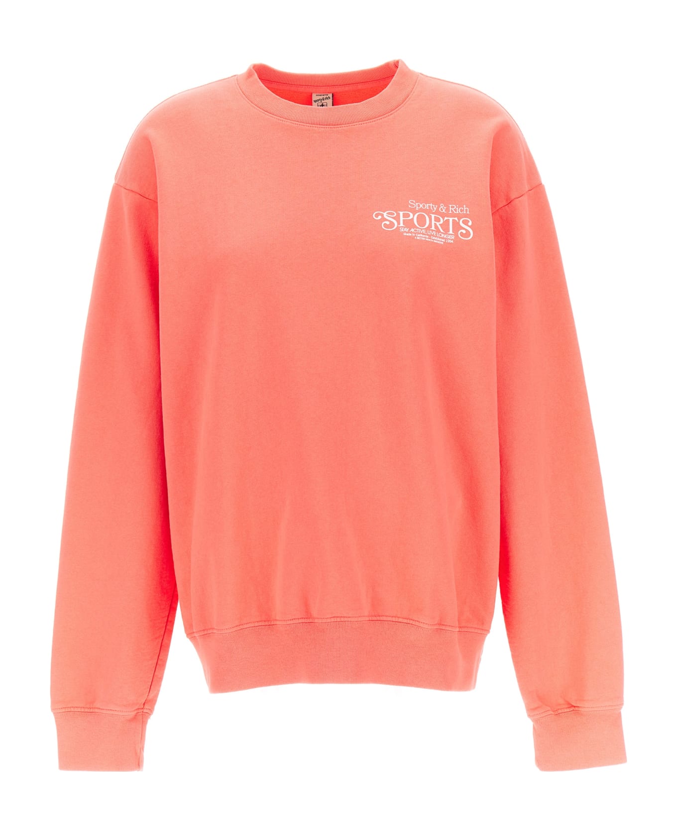 Sporty 
Rich 
sports
 Sweatshirt - Pink