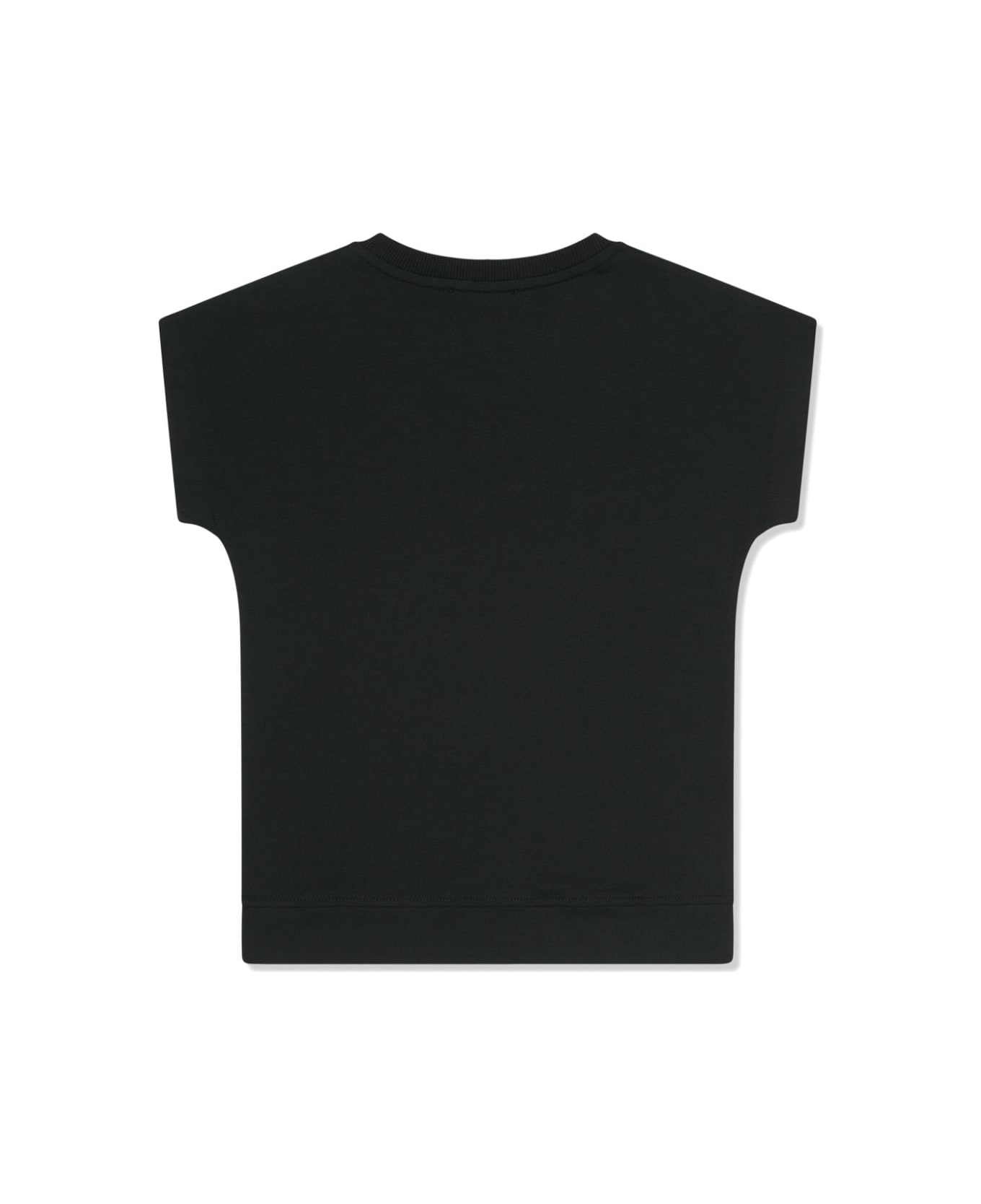 Moschino T-shirt Con Stampa - Black