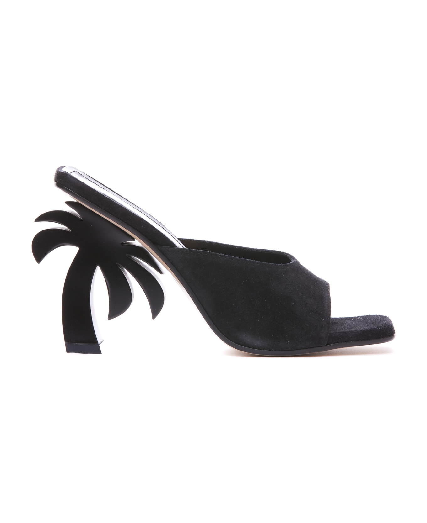 Palm Angels Palm Beach Slip-on Sandals - Black