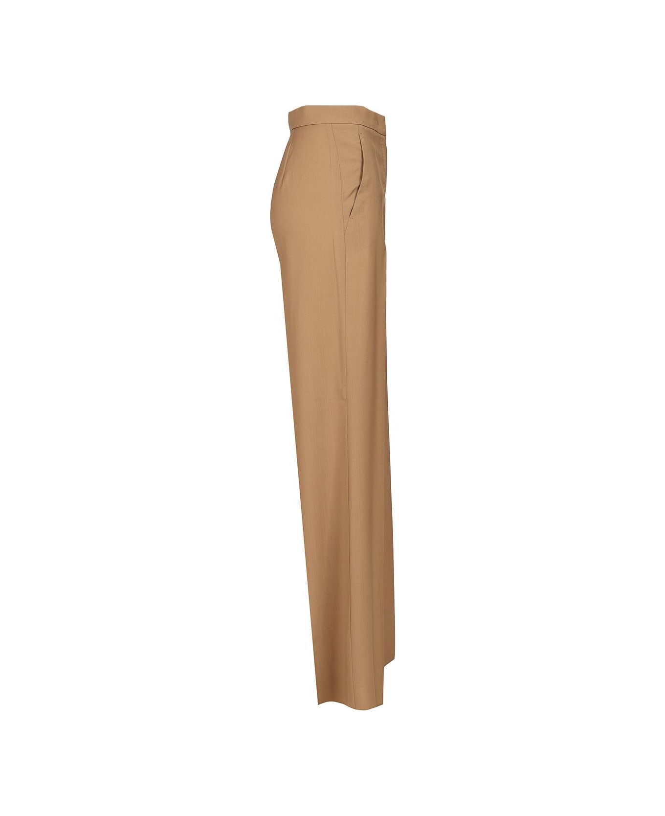Max Mara Wide Leg Trousers - BEIGE