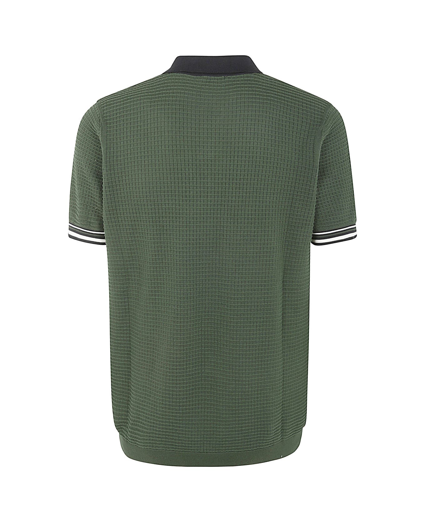 Drumohr 3/4 Sleeves Sweater - Green Blue