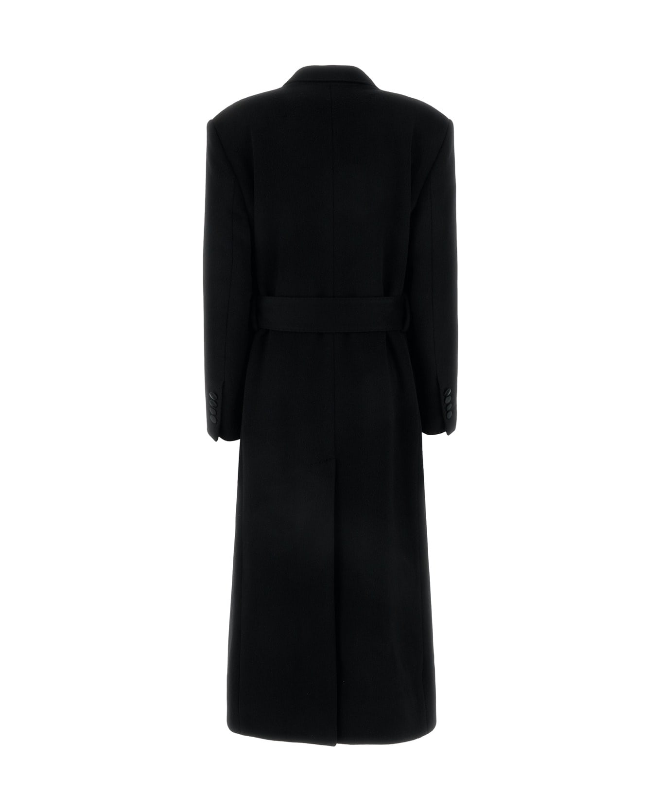 Dolce 
Gabbana Black Cashmere Coat - Nero