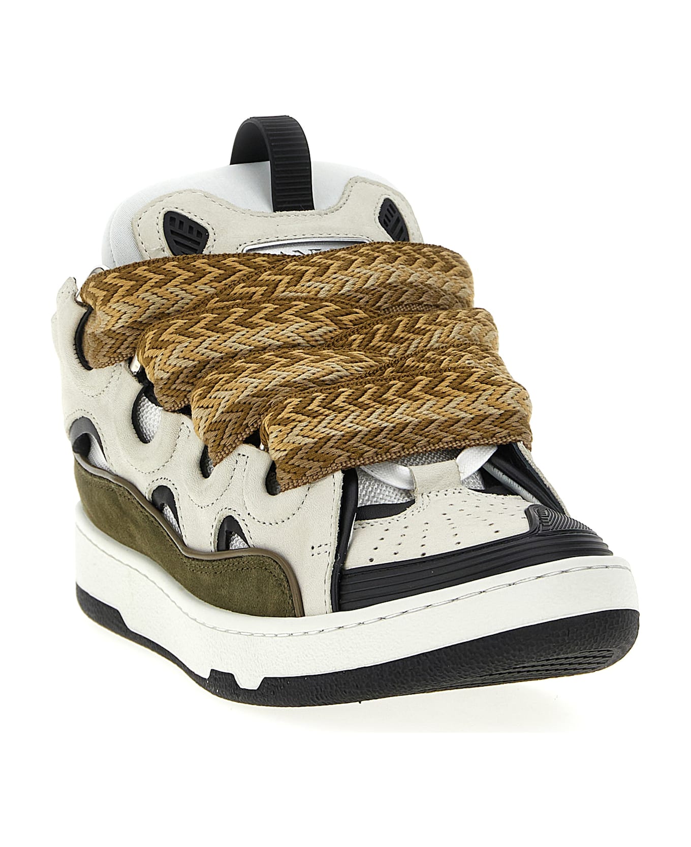 Lanvin 
curb
 Sneakers - White Khaki
