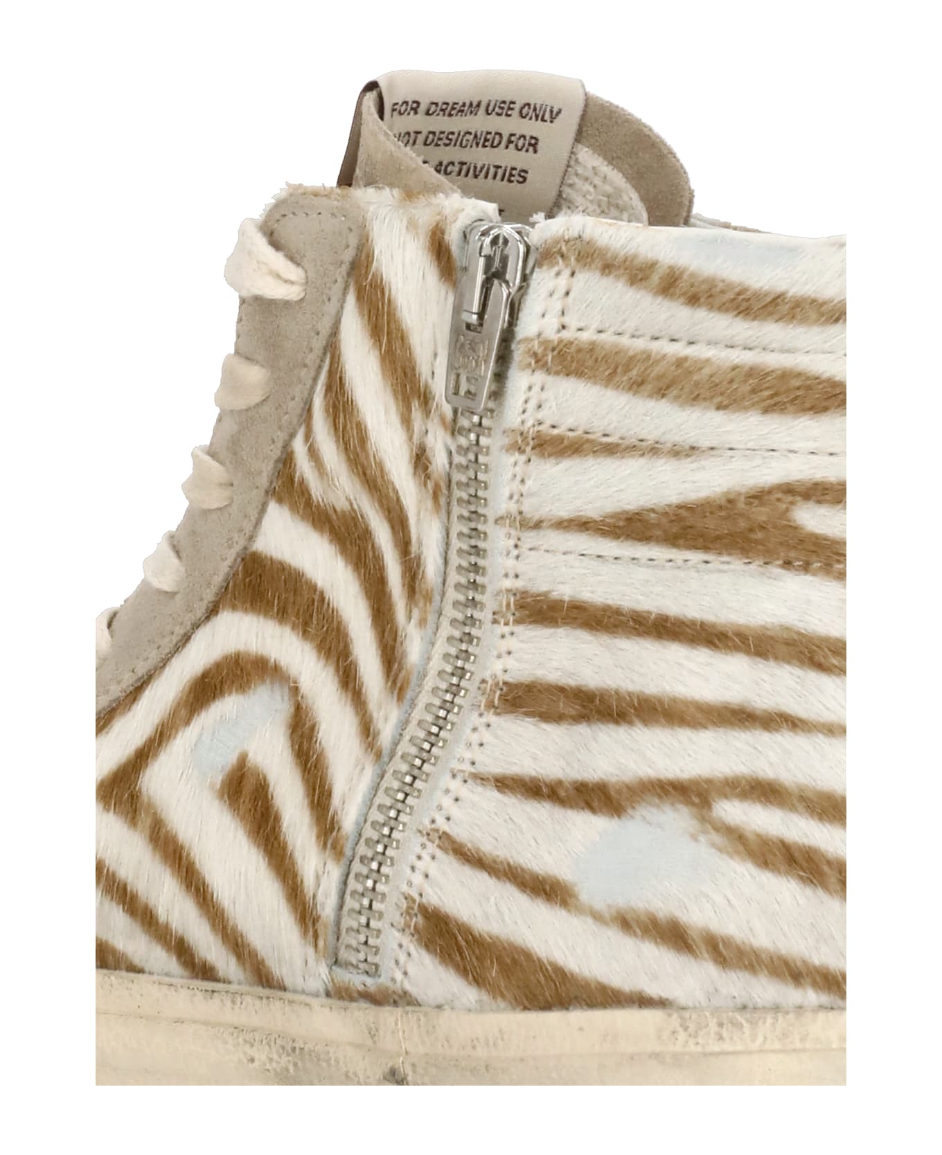 Golden Goose Slide Classic Sneakers - Grey