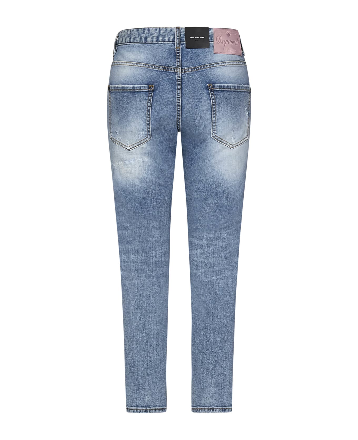 Dsquared2 Light Super Soft Wash Cool Girl Jeans - Blue