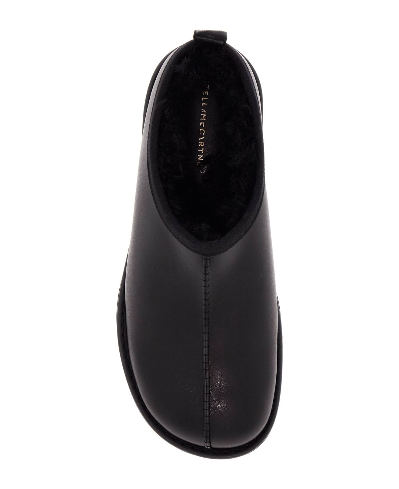 Stella McCartney Black Alter Mat Sneak Elyse Slippers - Black