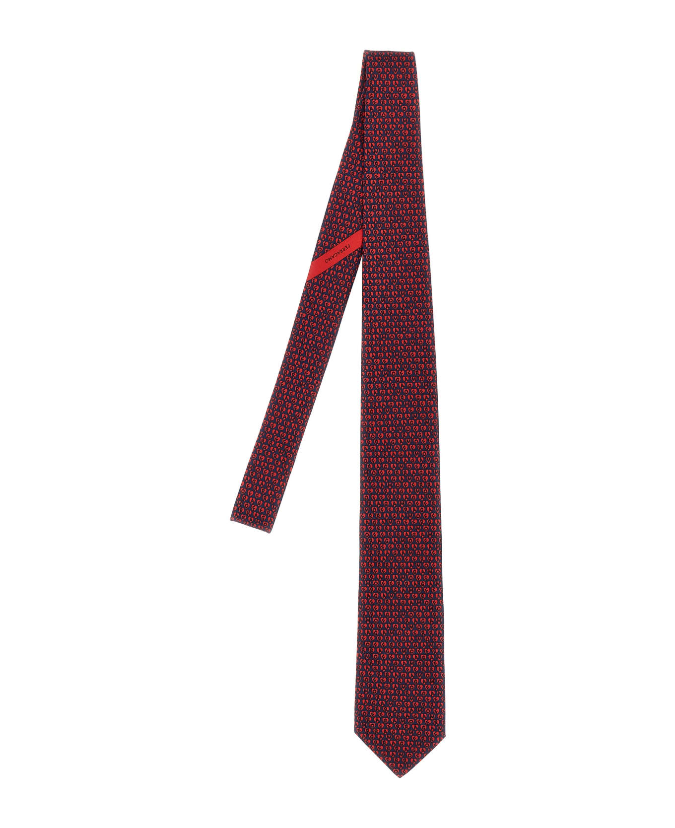 Ferragamo Printed Tie - Multicolor