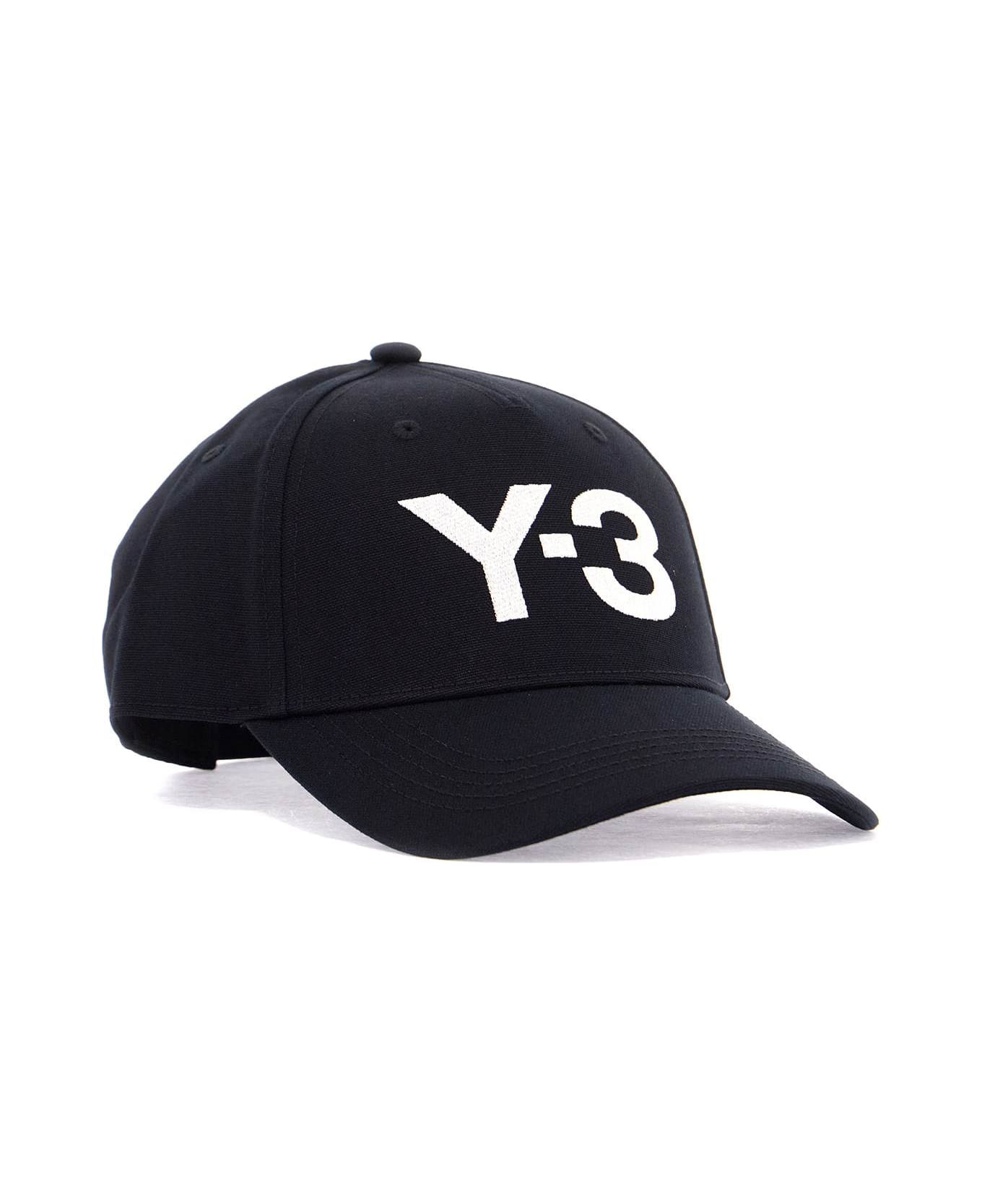 Y-3 Logoed Baseball Hat - Black
