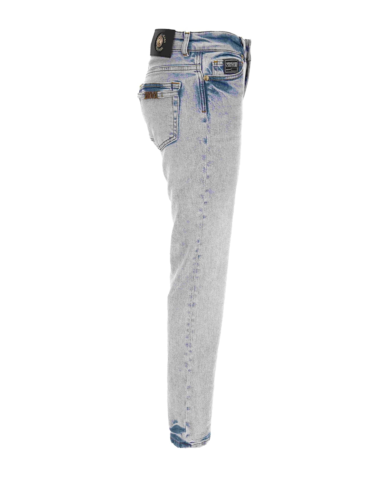 Versace Jeans Couture 5 Pocket Pants - Blue