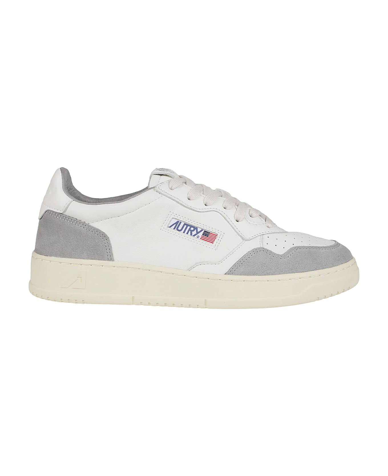 Autry Medalist Low Sneakers - White/grey
