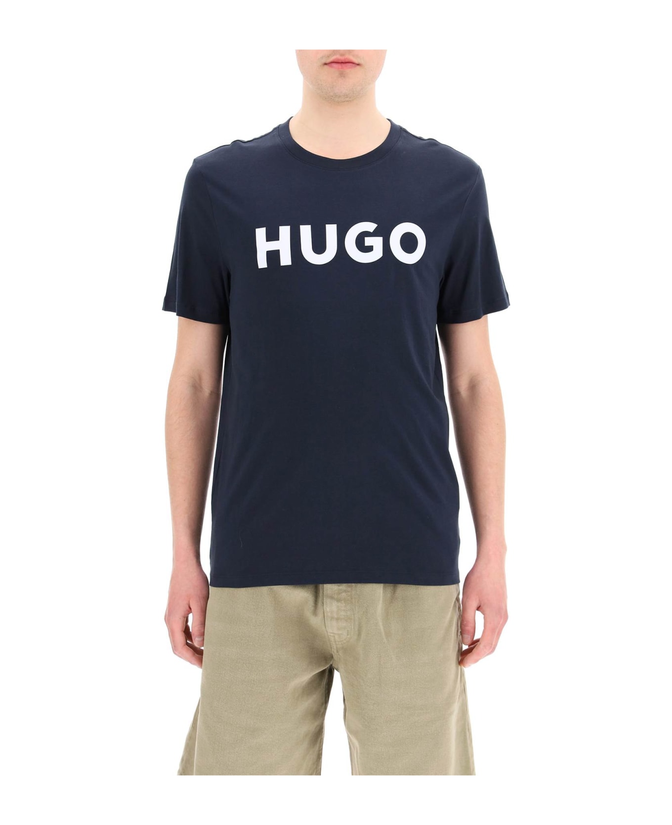 Hugo Boss Dulivio Logo T-shirt - DARK BLUE (Blue)