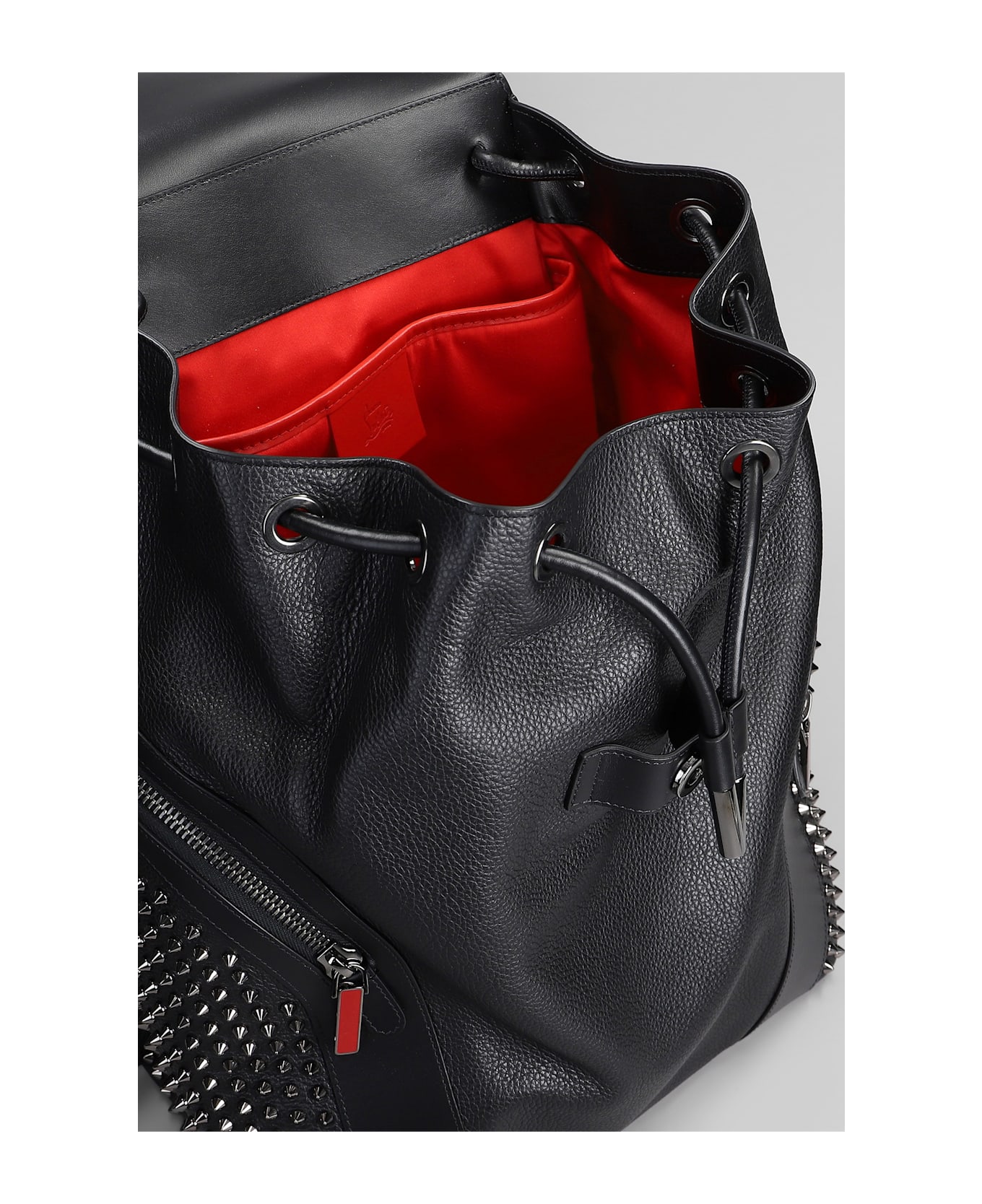 Christian Louboutin Funky Backpack In Black Leather - black