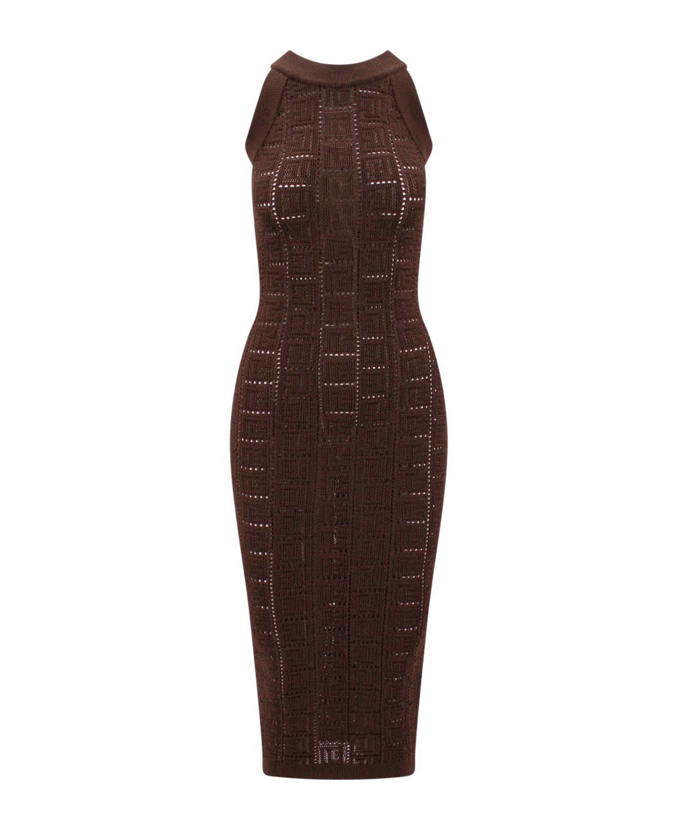 Balmain Dress - Brown