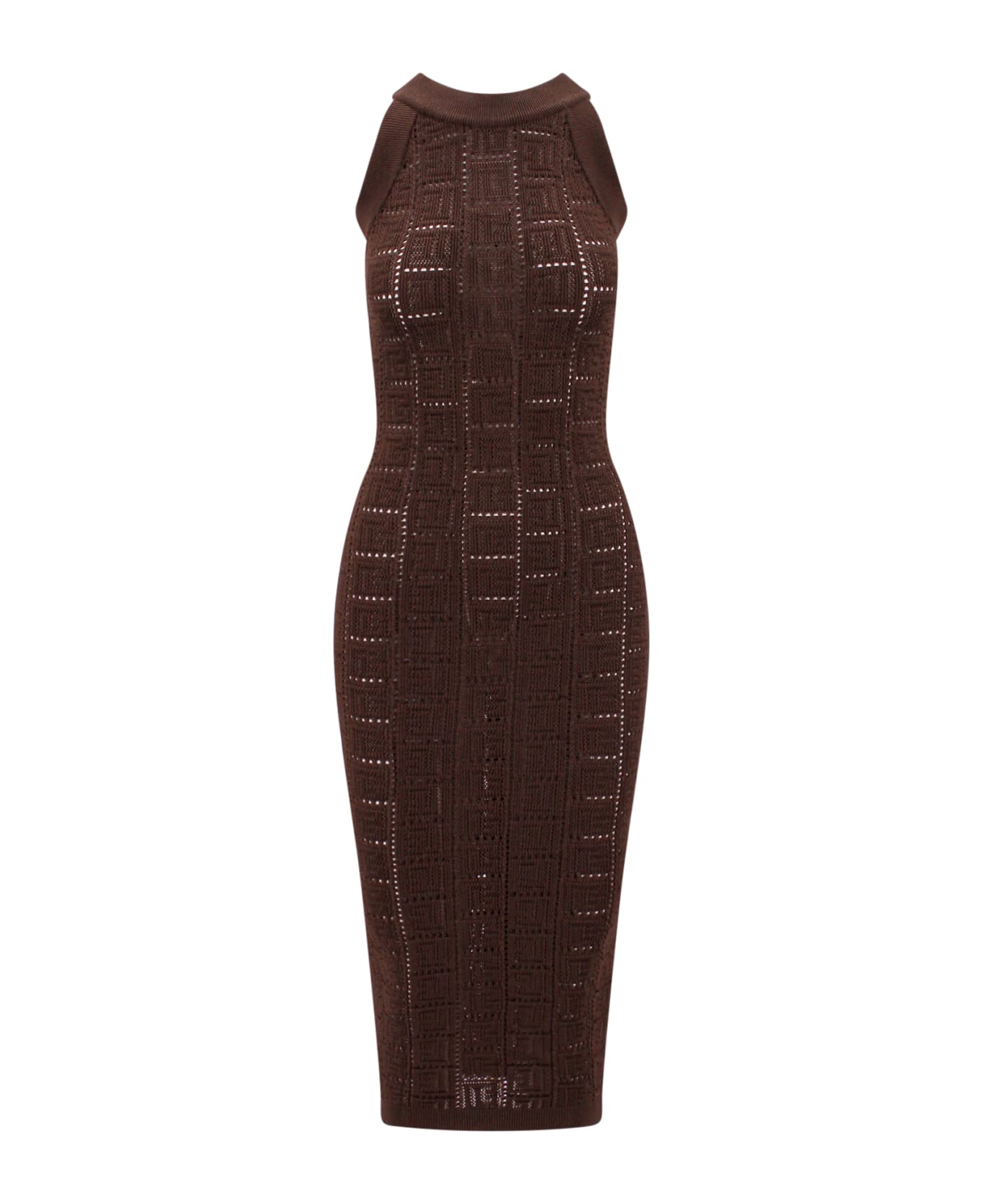 Balmain Dress - Brown