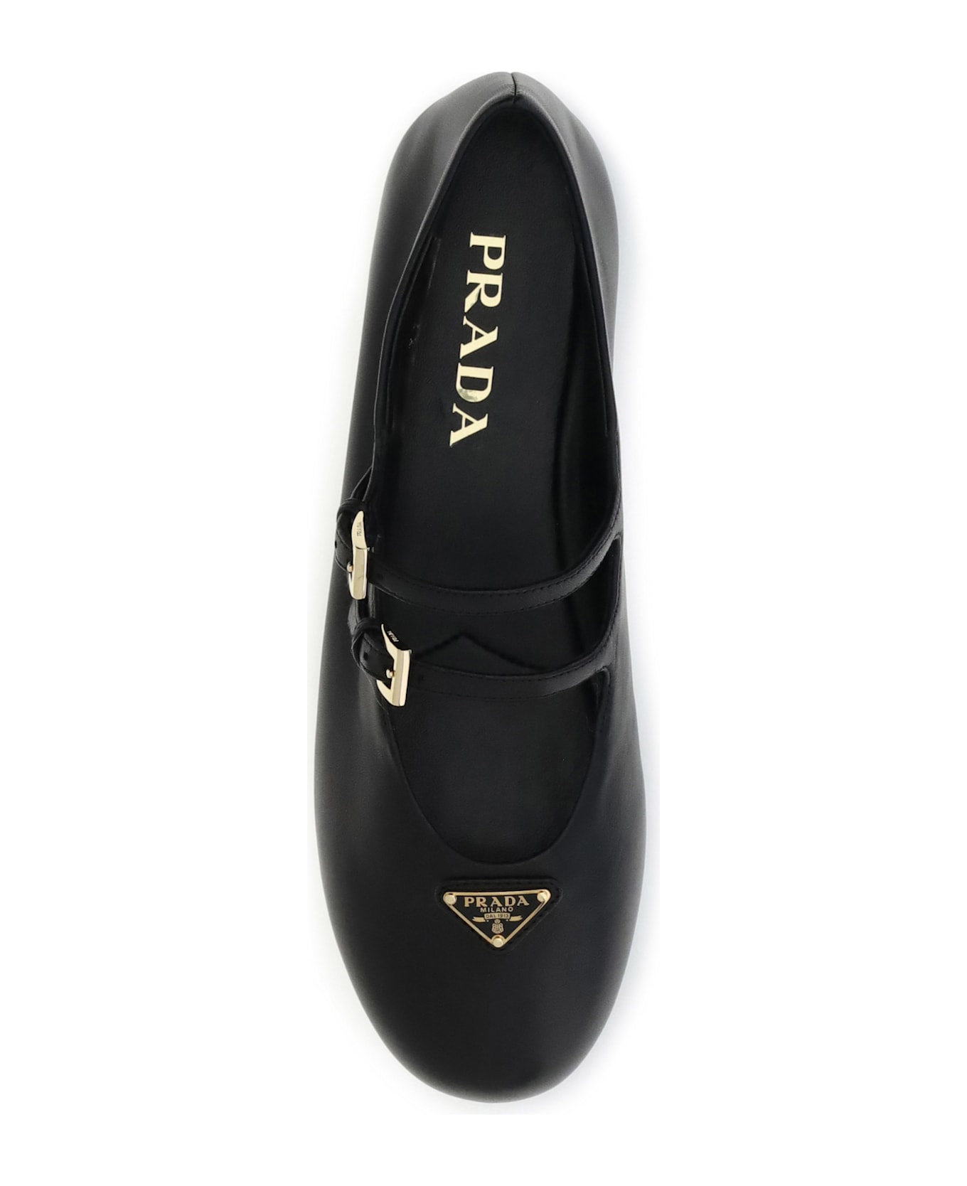 Prada Leather Ballerinas