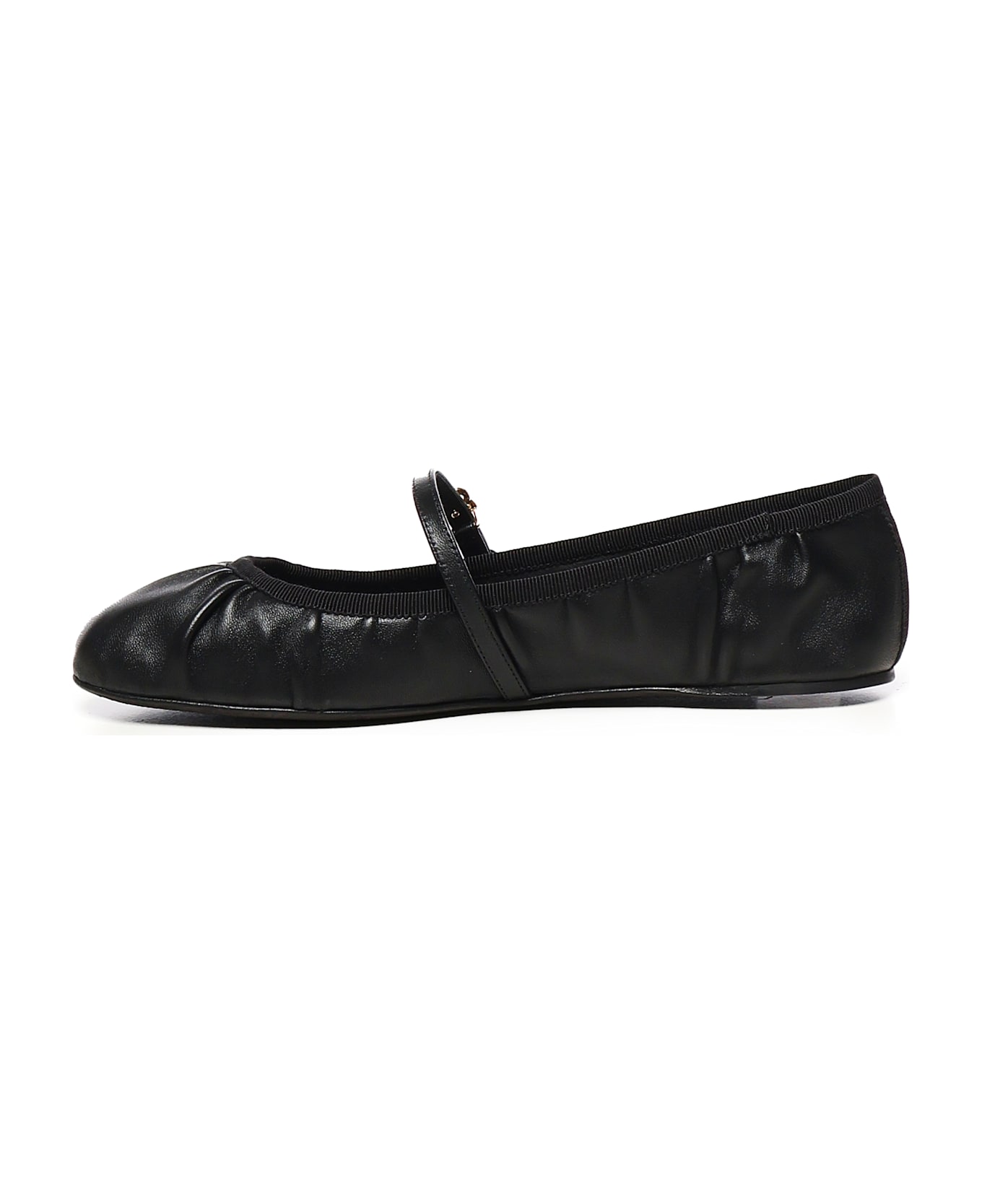 Dolce & Gabbana Ballerina Vally In Nappa - Black