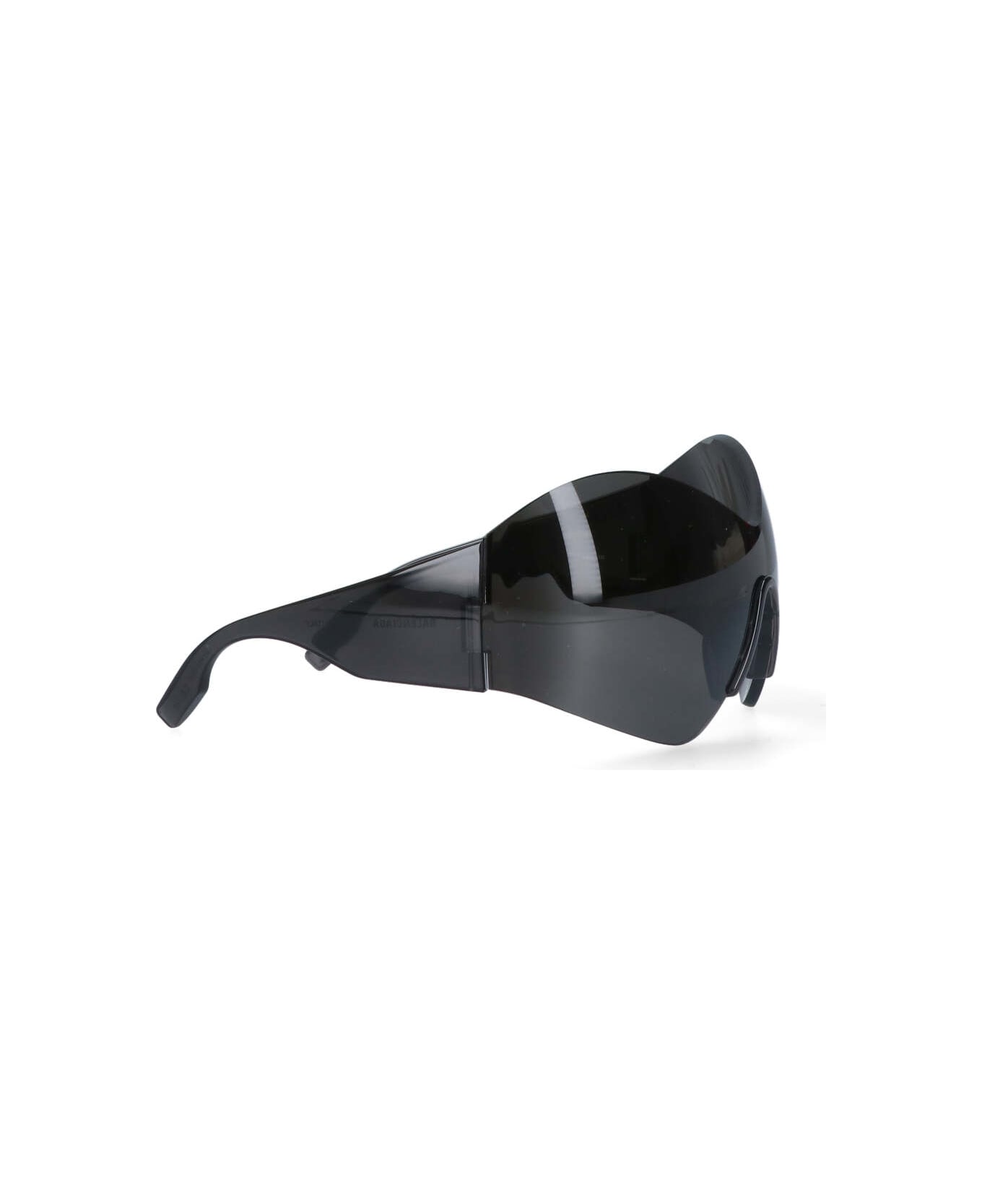 Balenciaga 'mask Butterfly' Sunglasses - Black