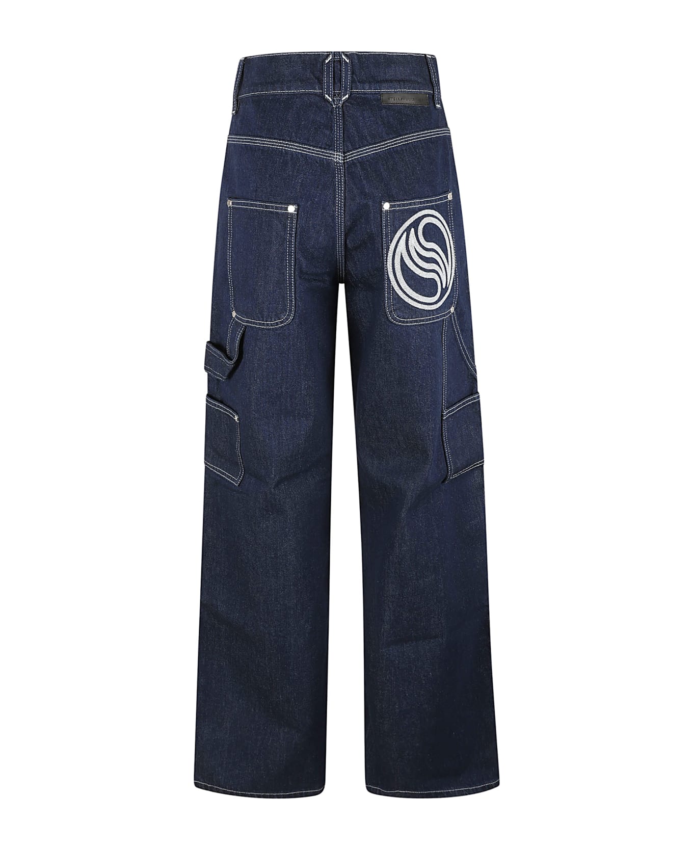 Stella McCartney Wave Cargo Jeans - Blue