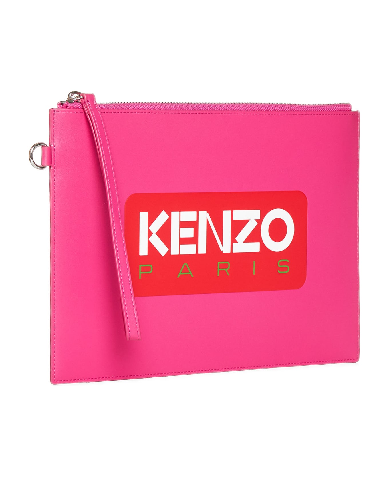 Kenzo Clutch Bag - Deep fuschia