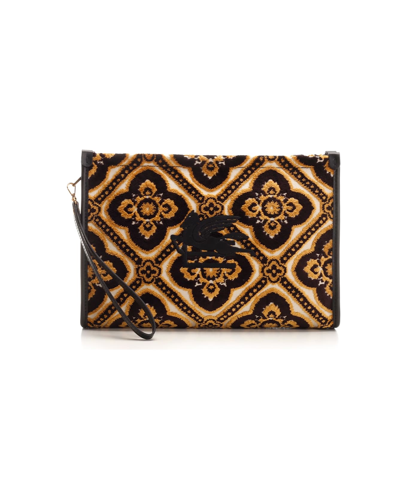 Etro Jacquard Pouch - Black