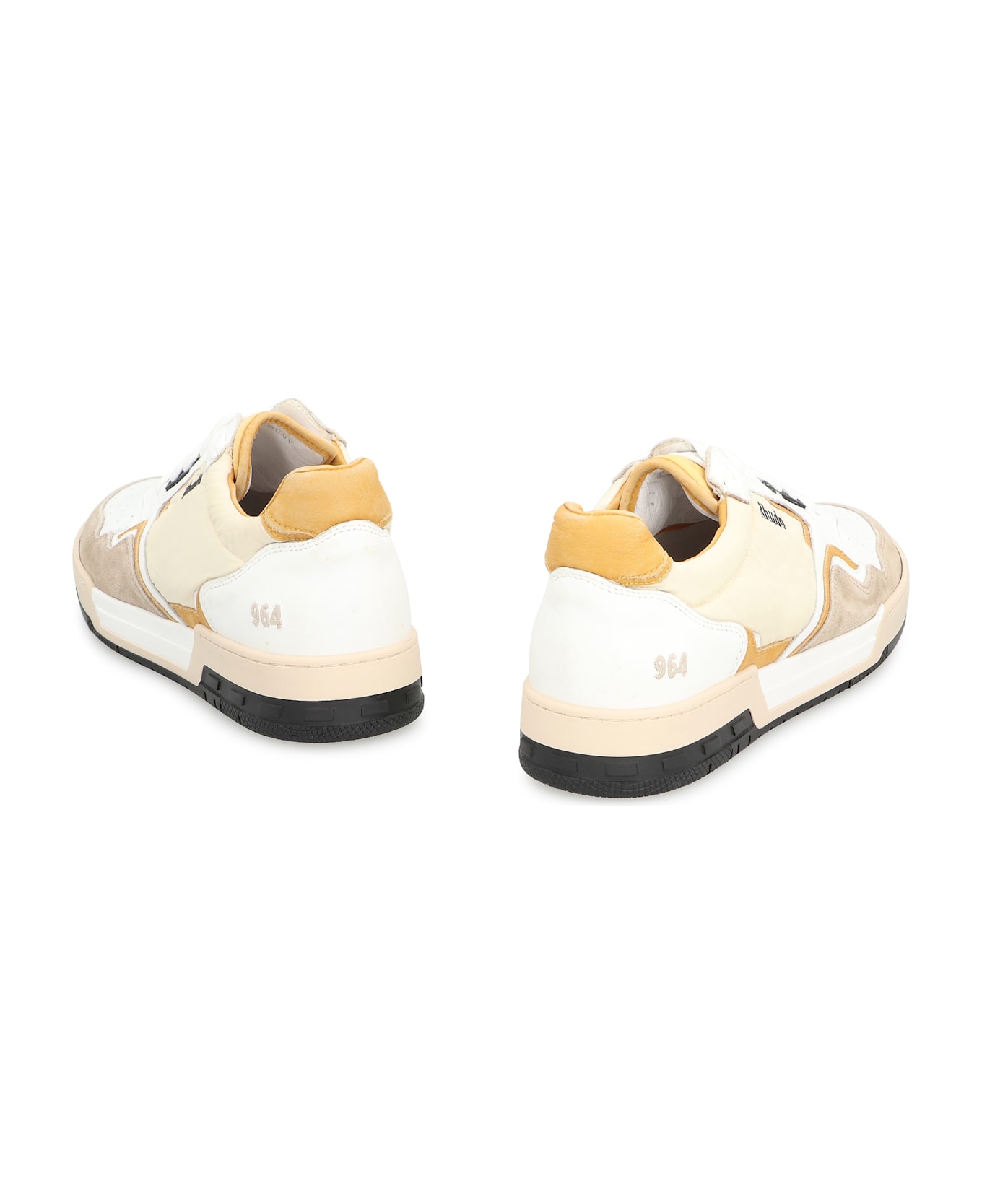 Rhude Racing Low-top Sneakers - White