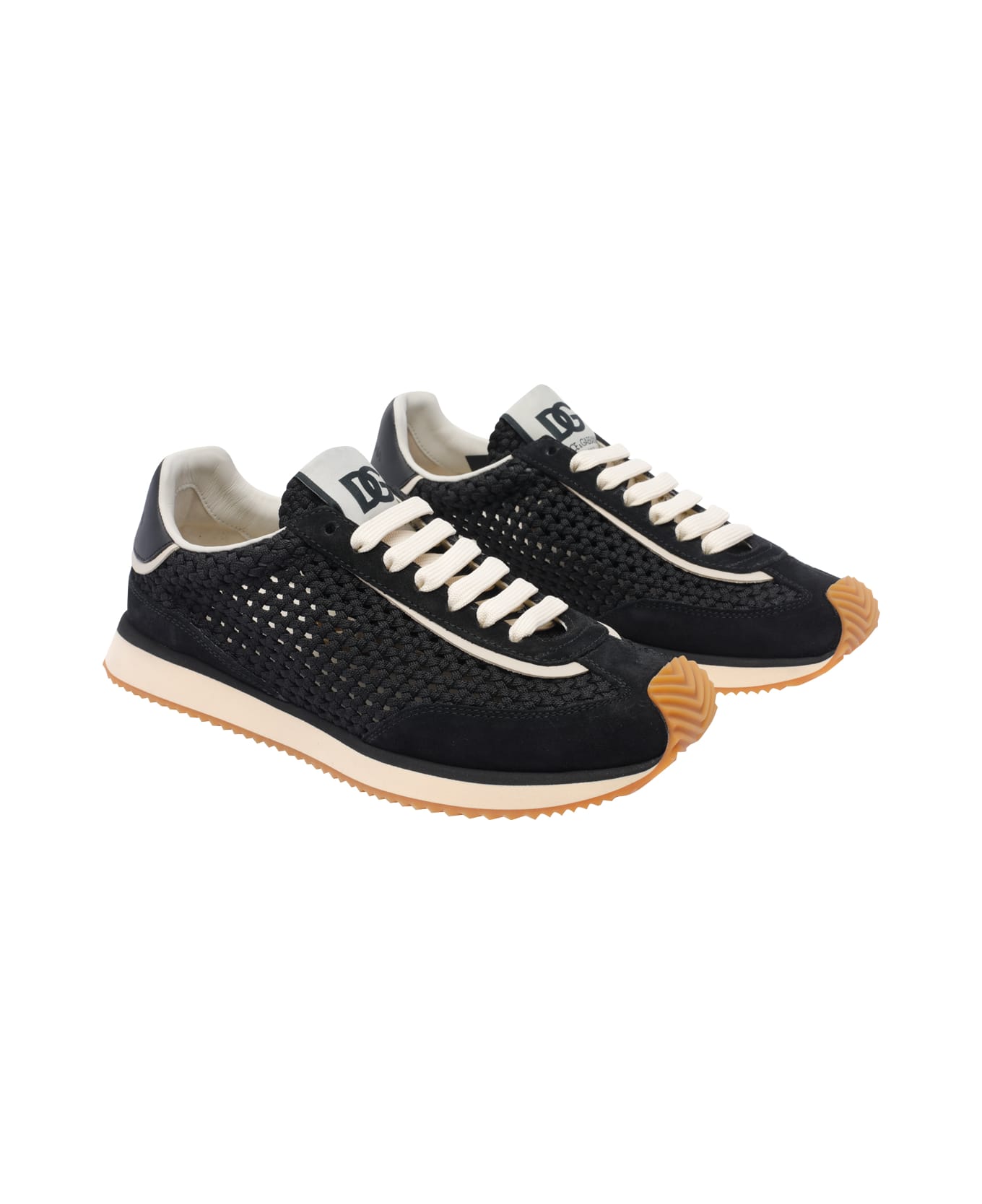 Dolce & Gabbana Dg Cushion Sneakers - Black