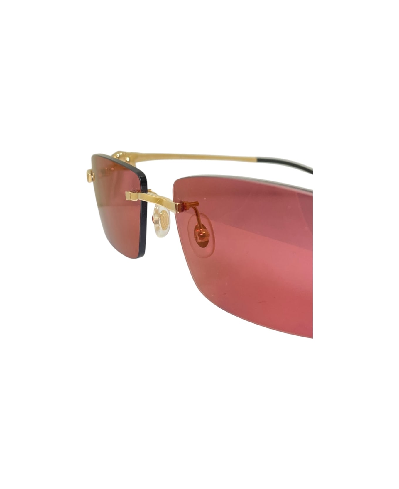 Cartier Eyewear Ct 0281 - Gold Sunglasses