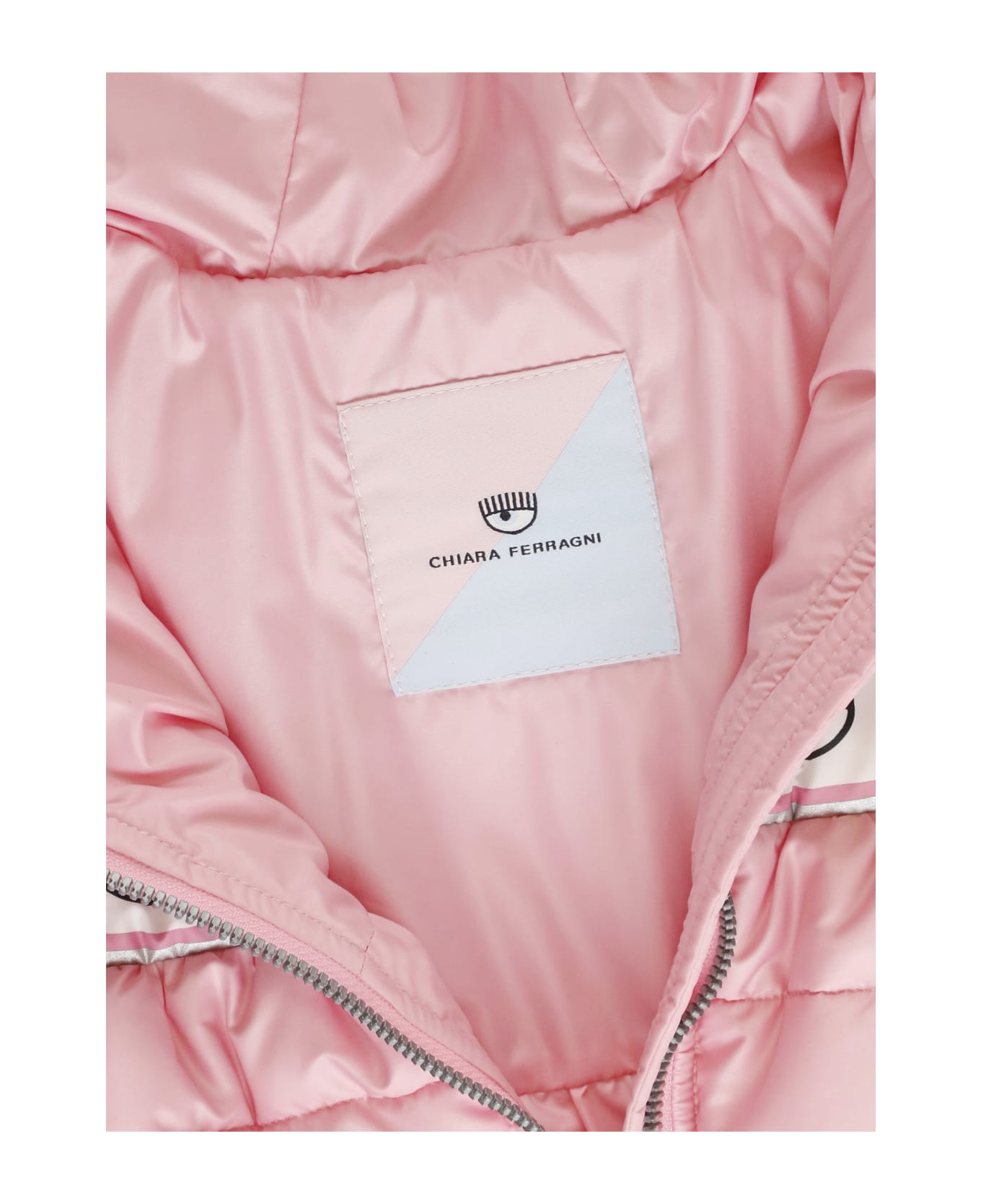 Chiara Ferragni Maxilogomania Jacket - Pink コート＆ジャケット