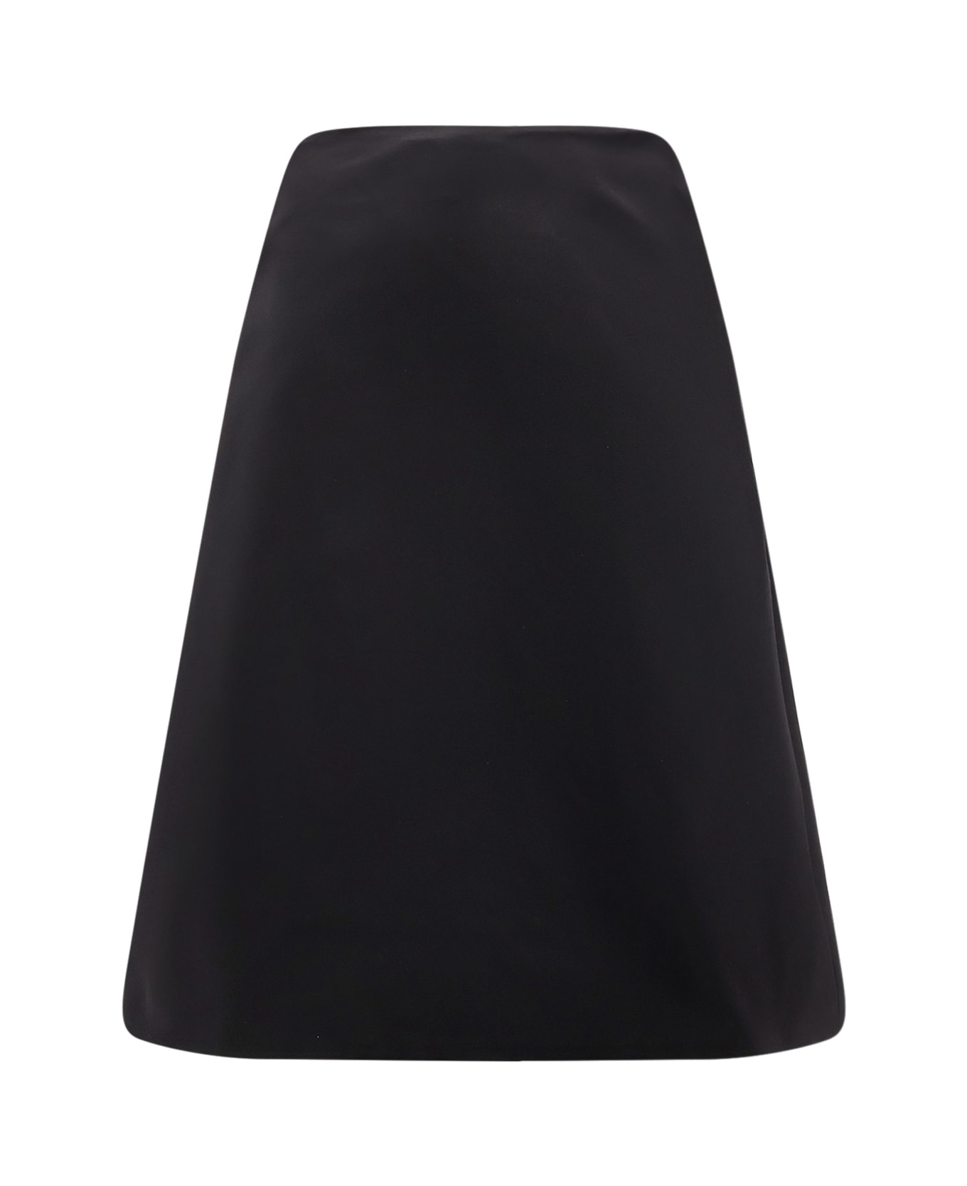 Alexander McQueen Flared Midi Skirt - Black