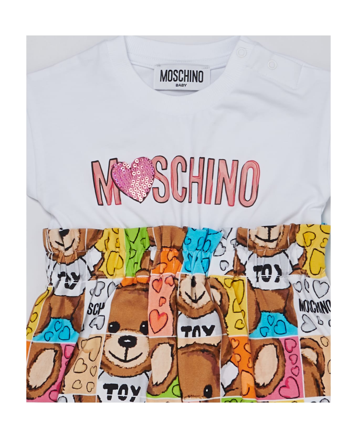 Moschino Romper Jump Suit - B.CO-MULTICOLOR ボディスーツ＆セットアップ