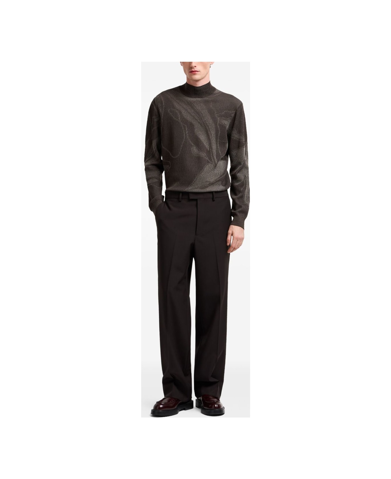 Emporio Armani Wool Suit - Brown