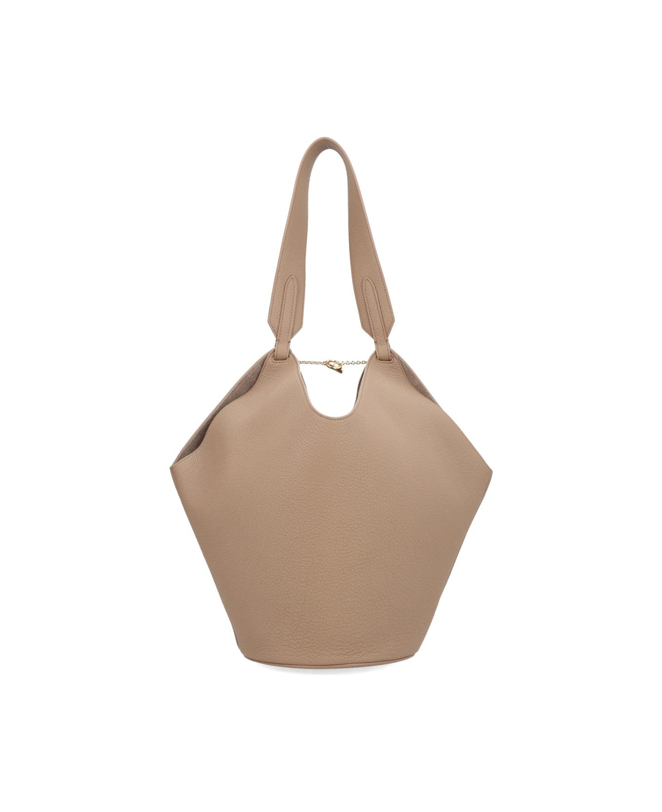 Khaite Small "lotus" Bag - BEIGE