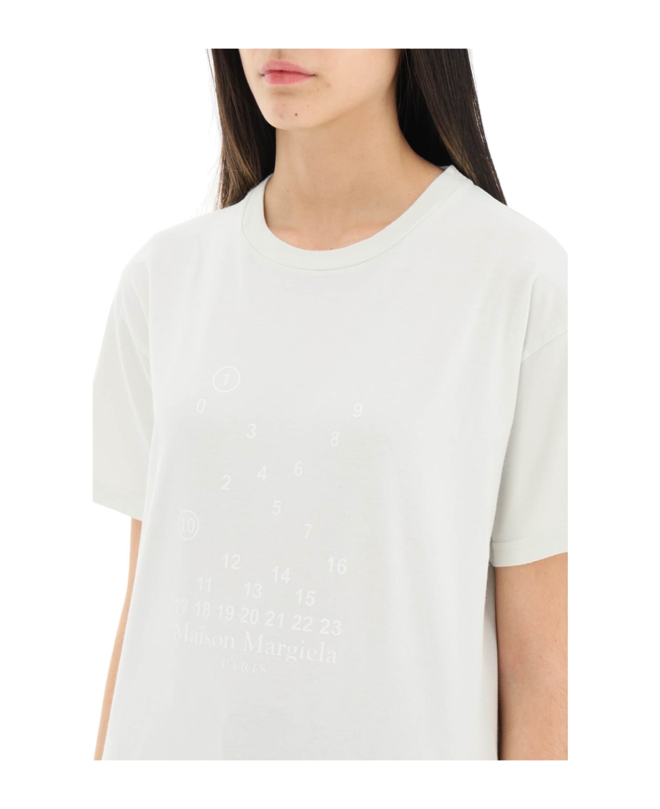 Maison Margiela Printed T-shirt - Grey