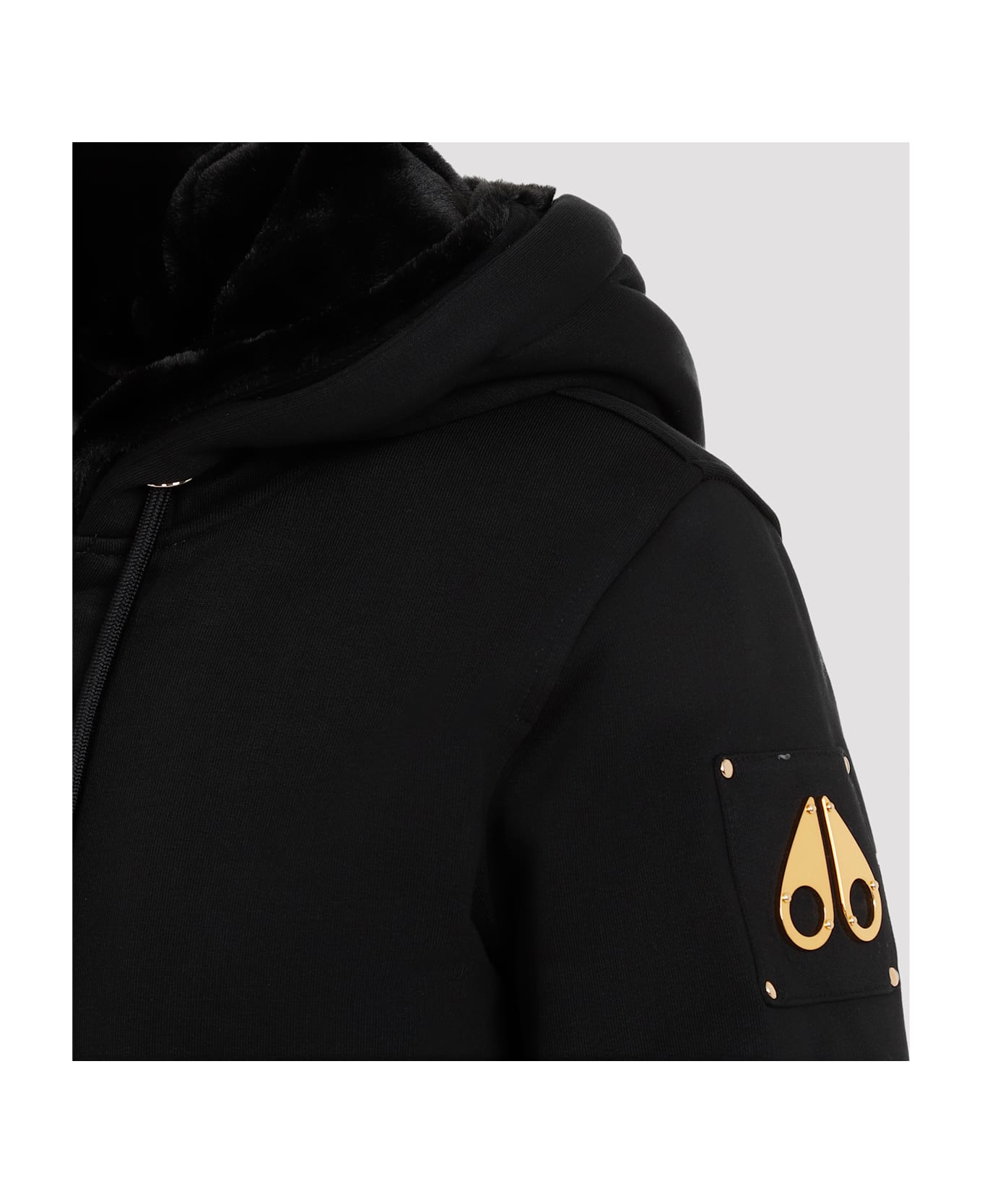 Moose Knuckles Moose Knuckes Madison Bunny Gold Jacket - Blk Blk