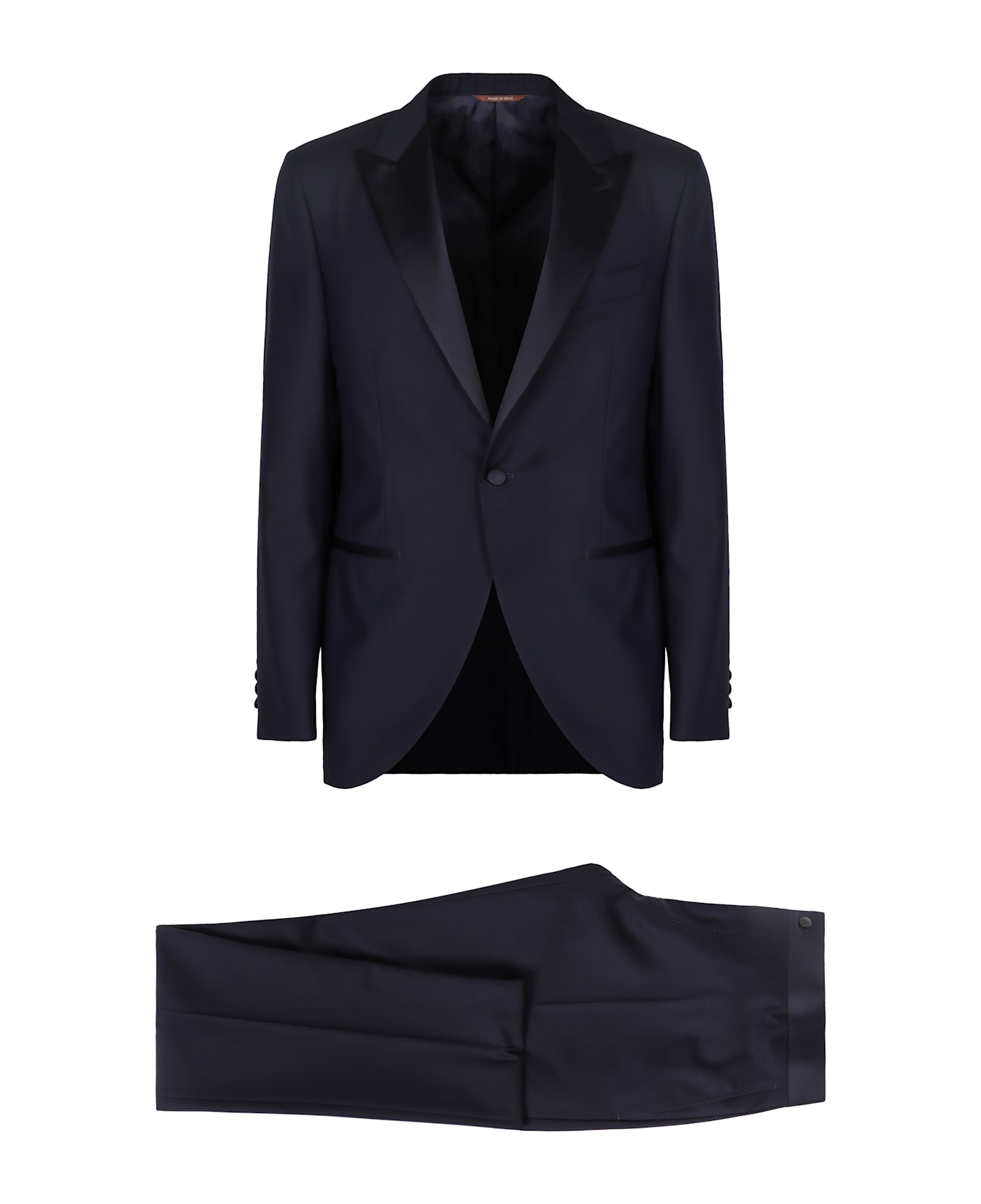 Canali Two-piece Wool Suit - blue