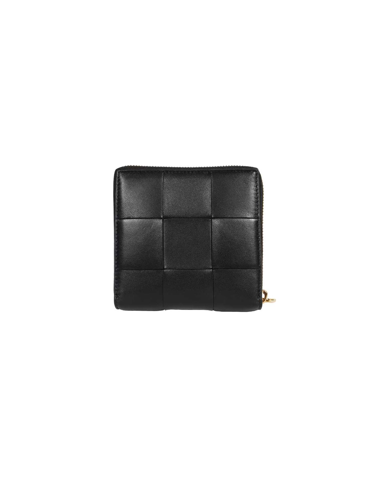 Bottega Veneta Cassette Wallet - BLACK