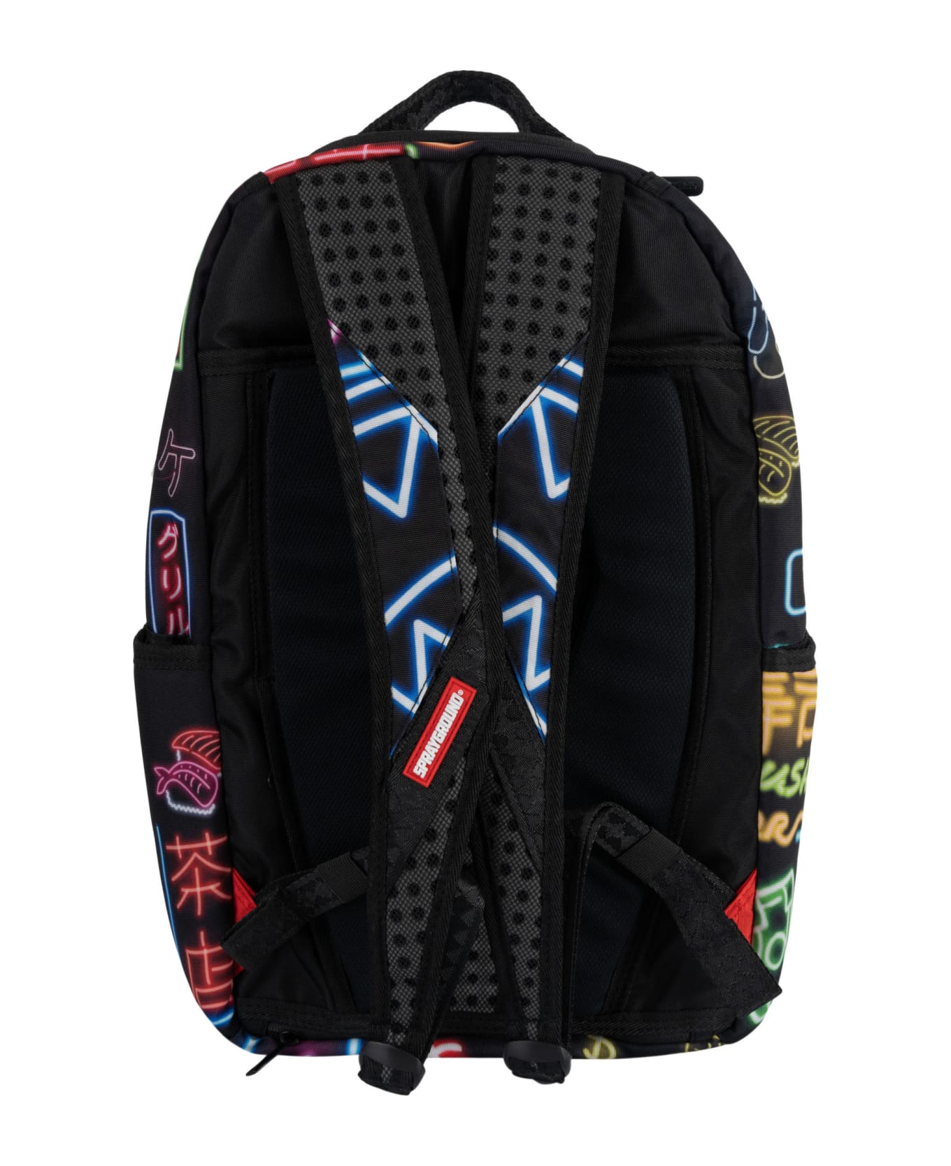 Sprayground Neon Shujuki Backpack - Black